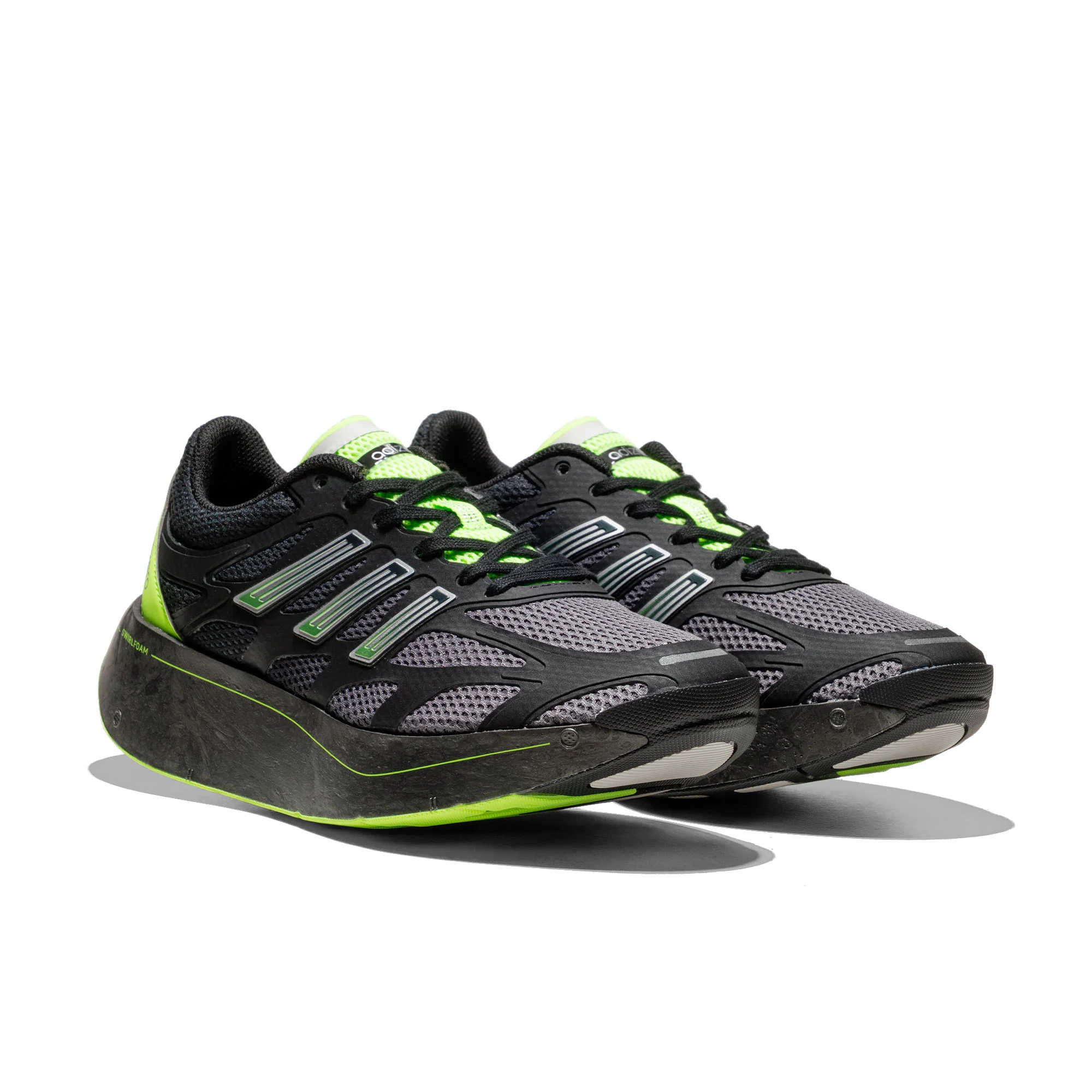 Adidas adizero Aruku Core Black/Grey Four/Signal Green - Image 2
