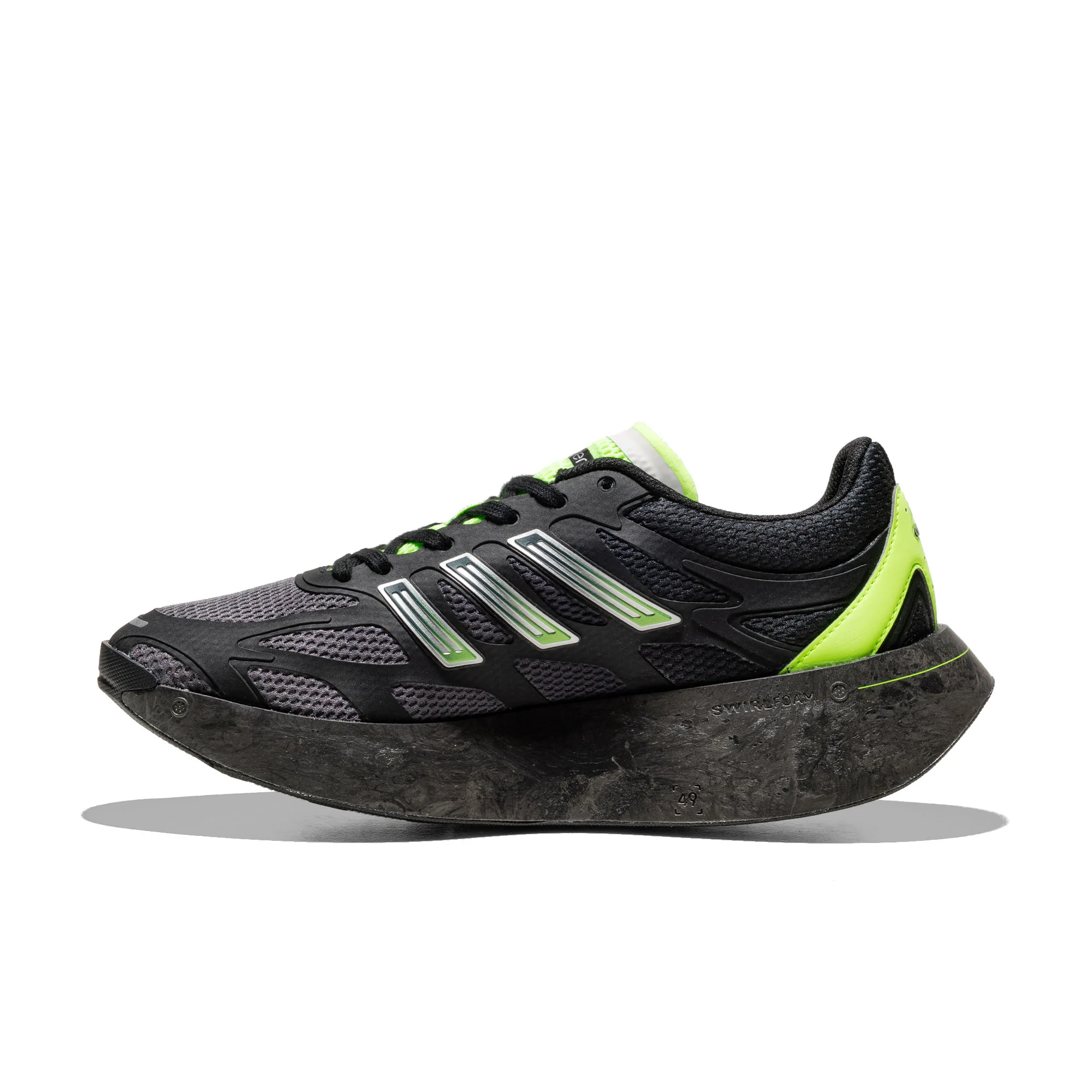 Adidas adizero Aruku Core Black/Grey Four/Signal Green - Image 3