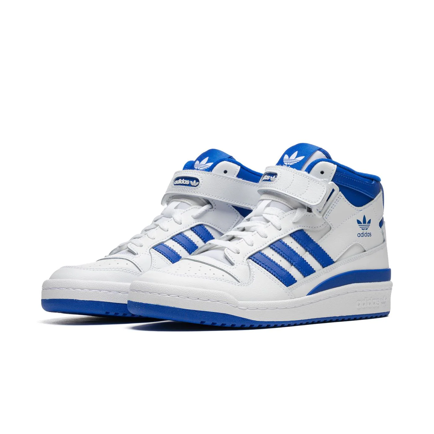 Adidas Forum Mid Ftwr White/Royal Blue/Ftwr White - Image 3