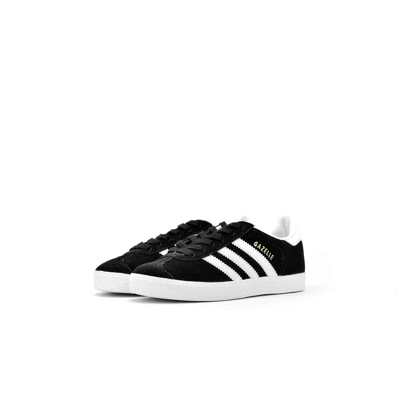 Adidas Gazelle C Core Black/Running White/Metallic Gold - Image 3