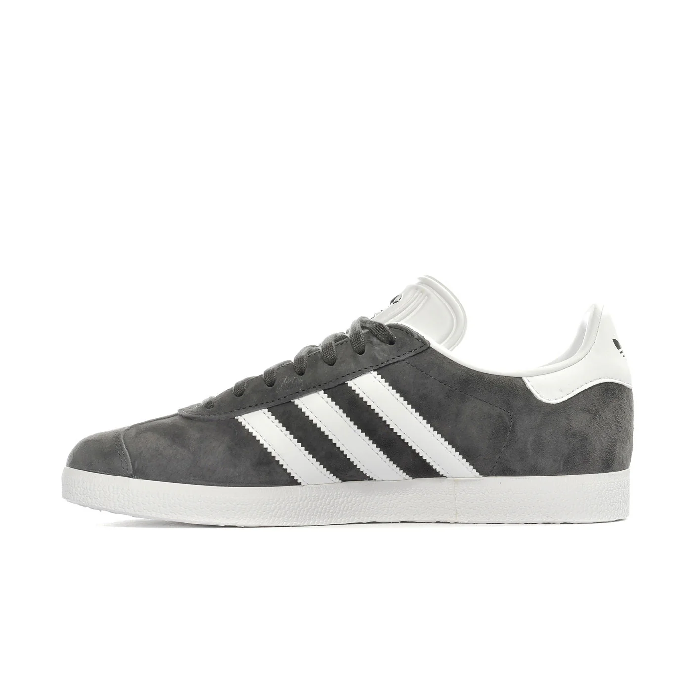 Adidas Gazelle Solid Grey/White/Metallic Gold - Image 2