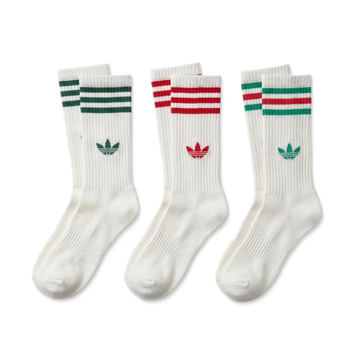 Adidas Originals 3S High Crew S 3P Off White/Off White