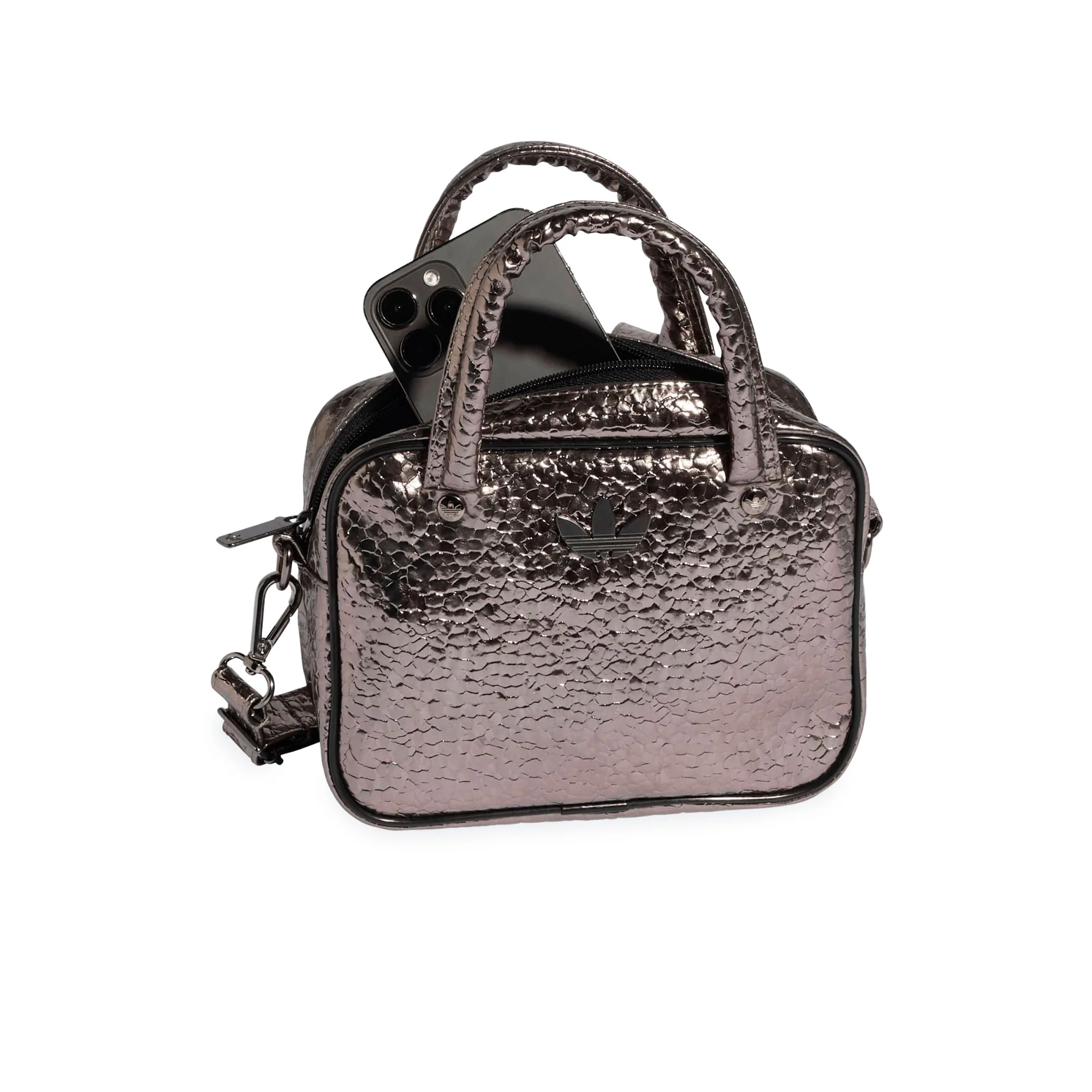 Adidas Originals Adicolor Shoulder Bag Grey Three - Image 4