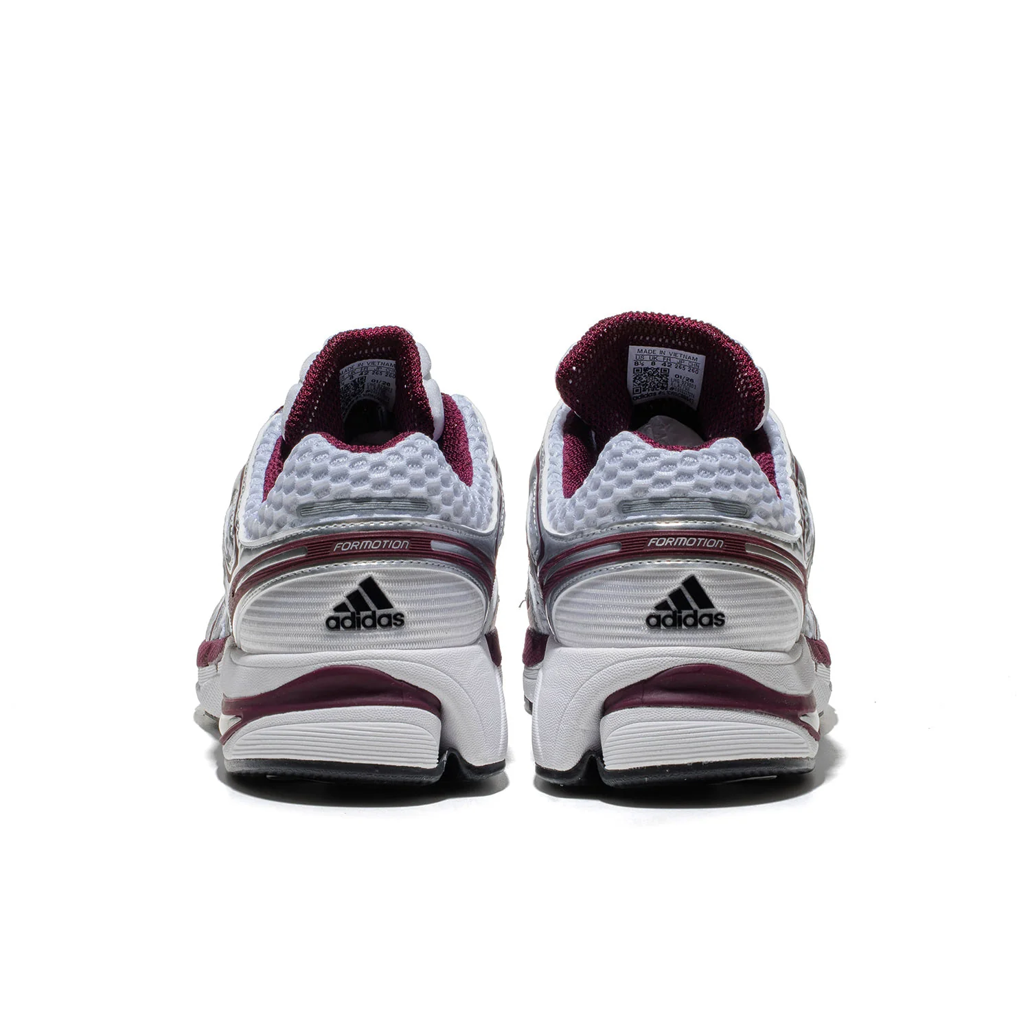 Adidas Originals Adistar Control 5 Ftwr White/Black/Maroon - Image 4