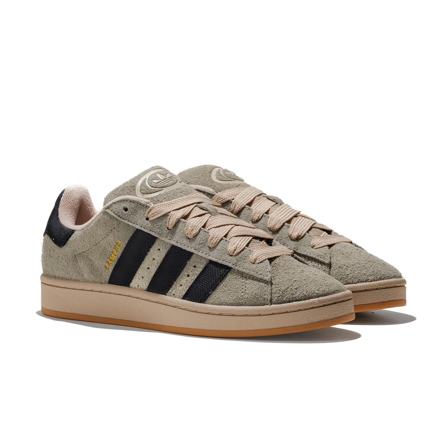 Adidas Originals Campus 00s Silver Pebble/Core Black/Stone - Image 3