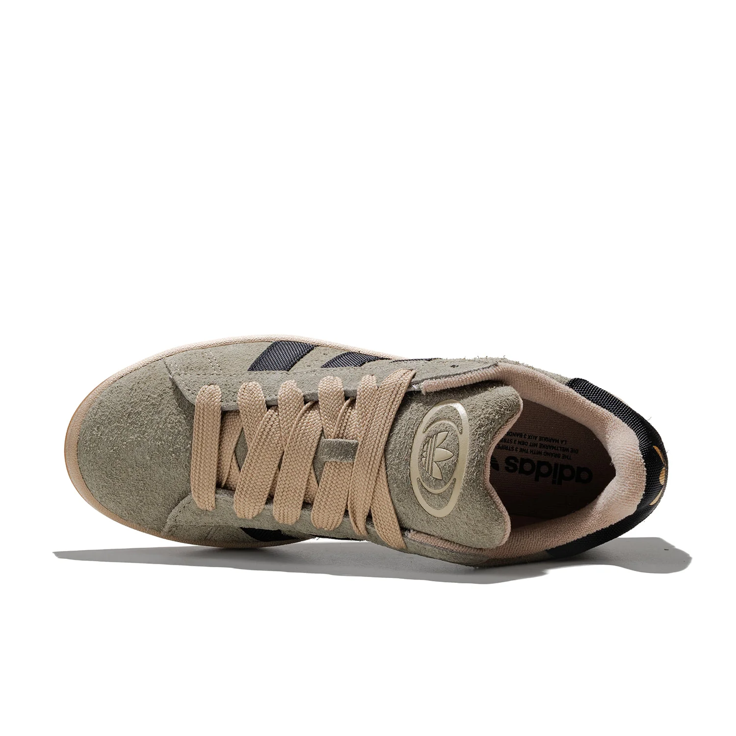 Adidas Originals Campus 00s Silver Pebble/Core Black/Stone - Image 5