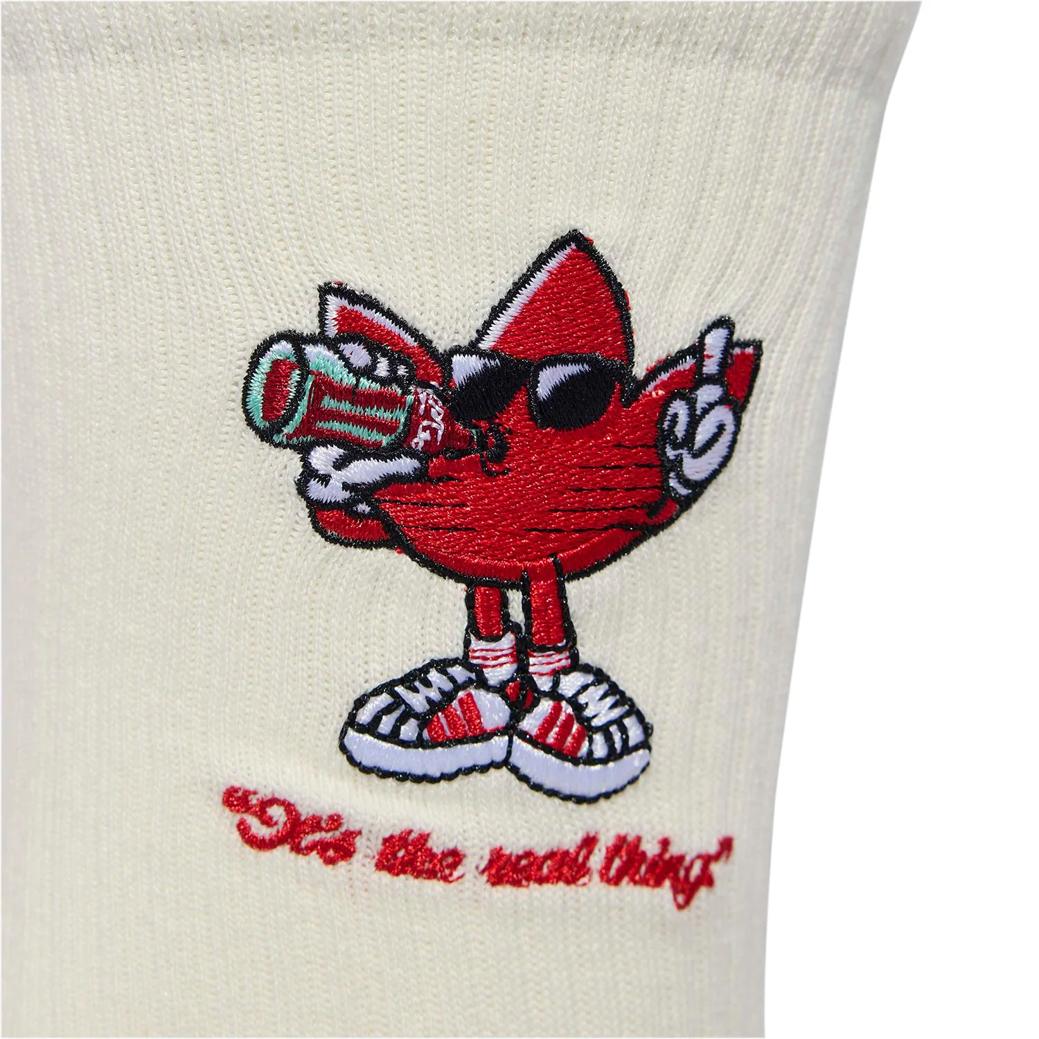 Adidas Originals Coca-Cola 2Pairs Pack Socks Core White/Red - Image 4
