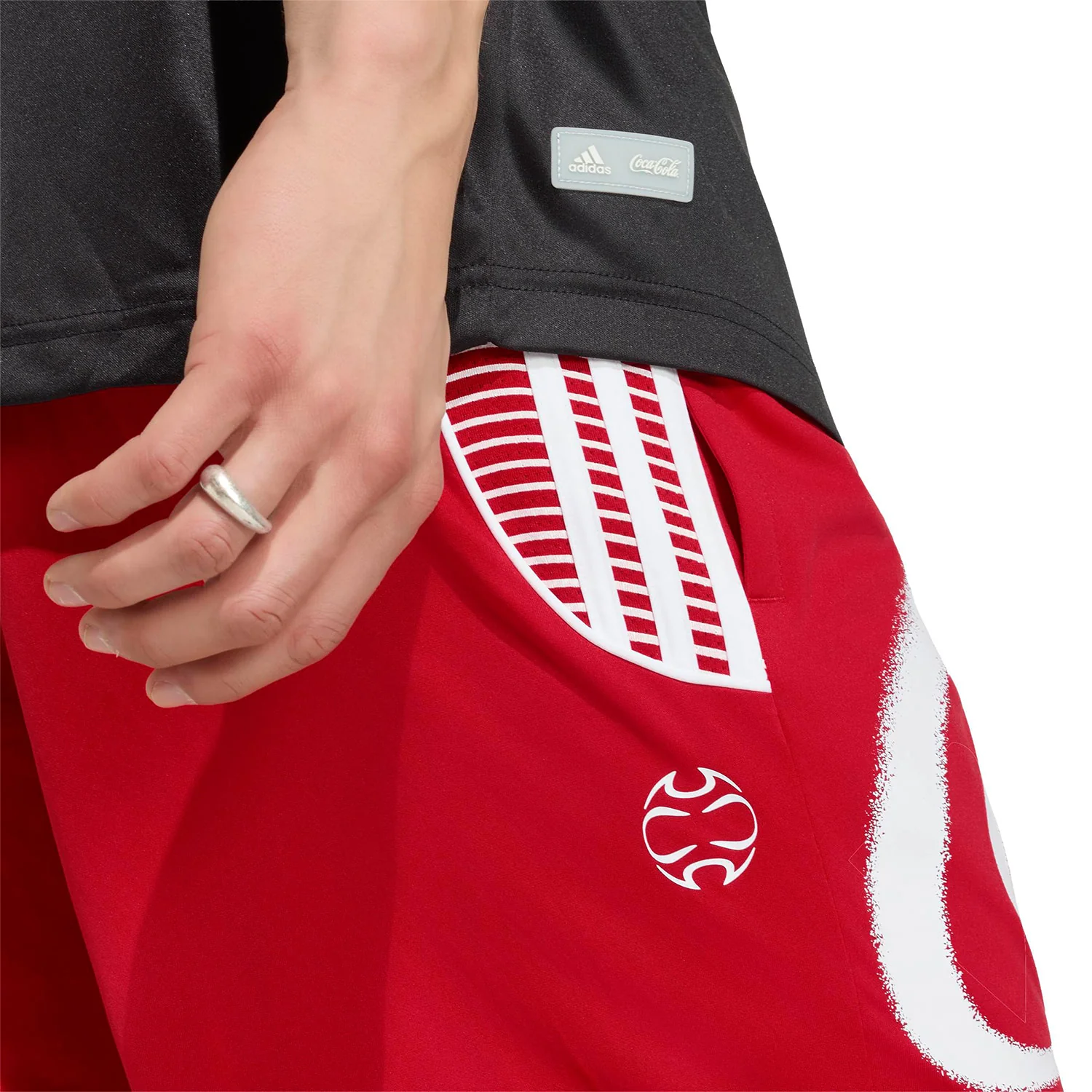 Adidas Originals Coca-Cola TG Short Vivid Red - Image 5
