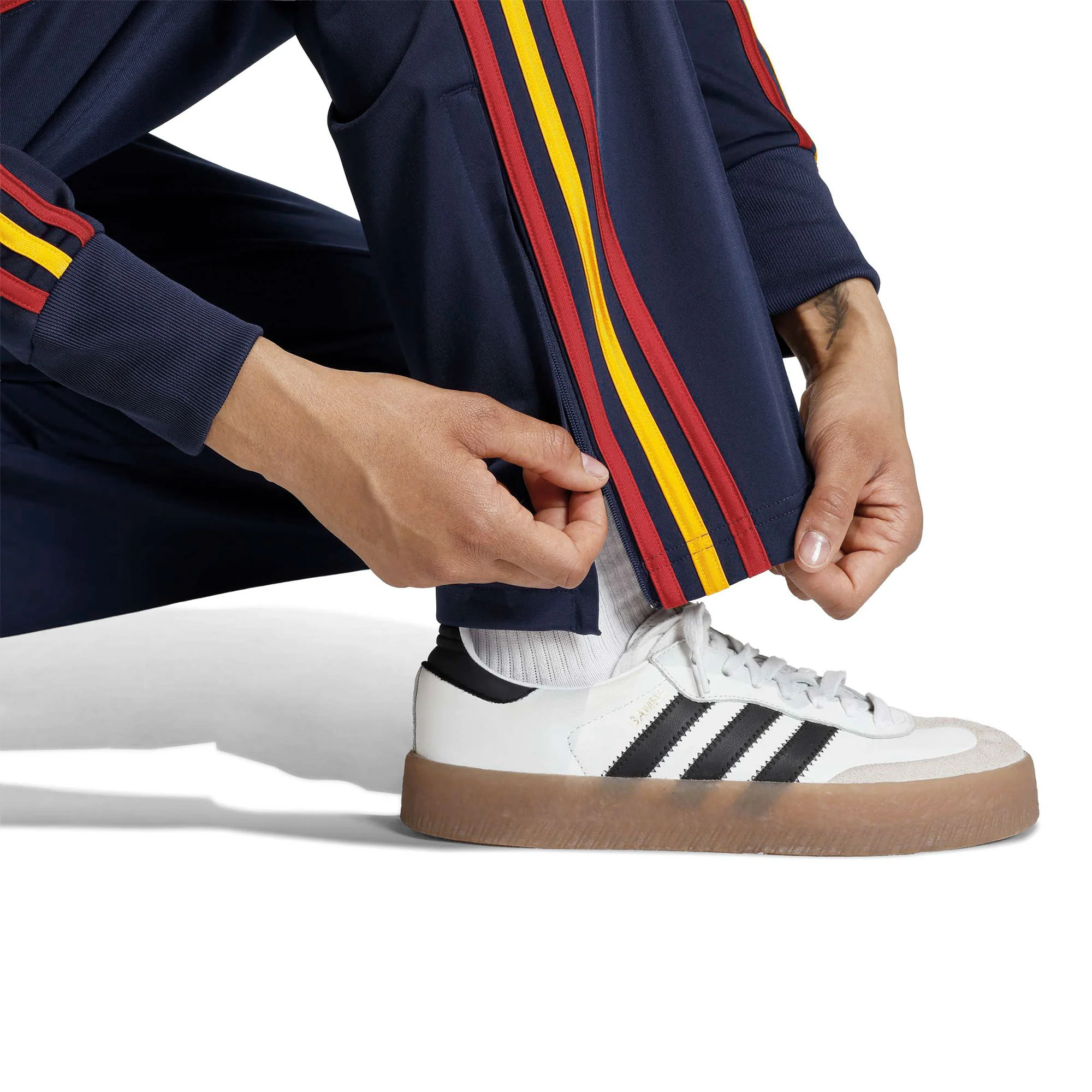 Adidas Originals Firebird Classic TP Dark Blue/Red/Yellow - Image 4