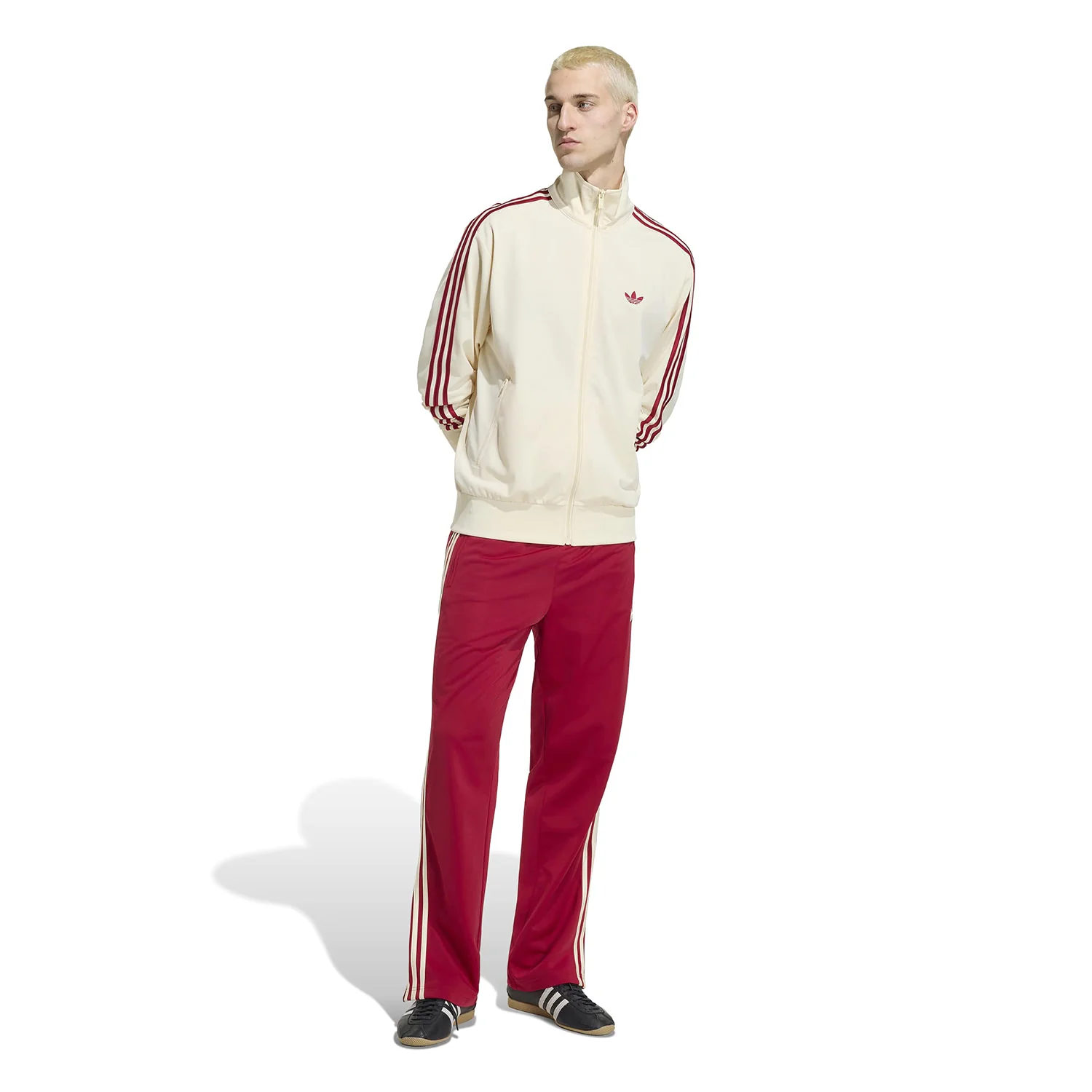 Adidas Originals Firebird TT Warm Vanilla/Team Victory Red - Image 3