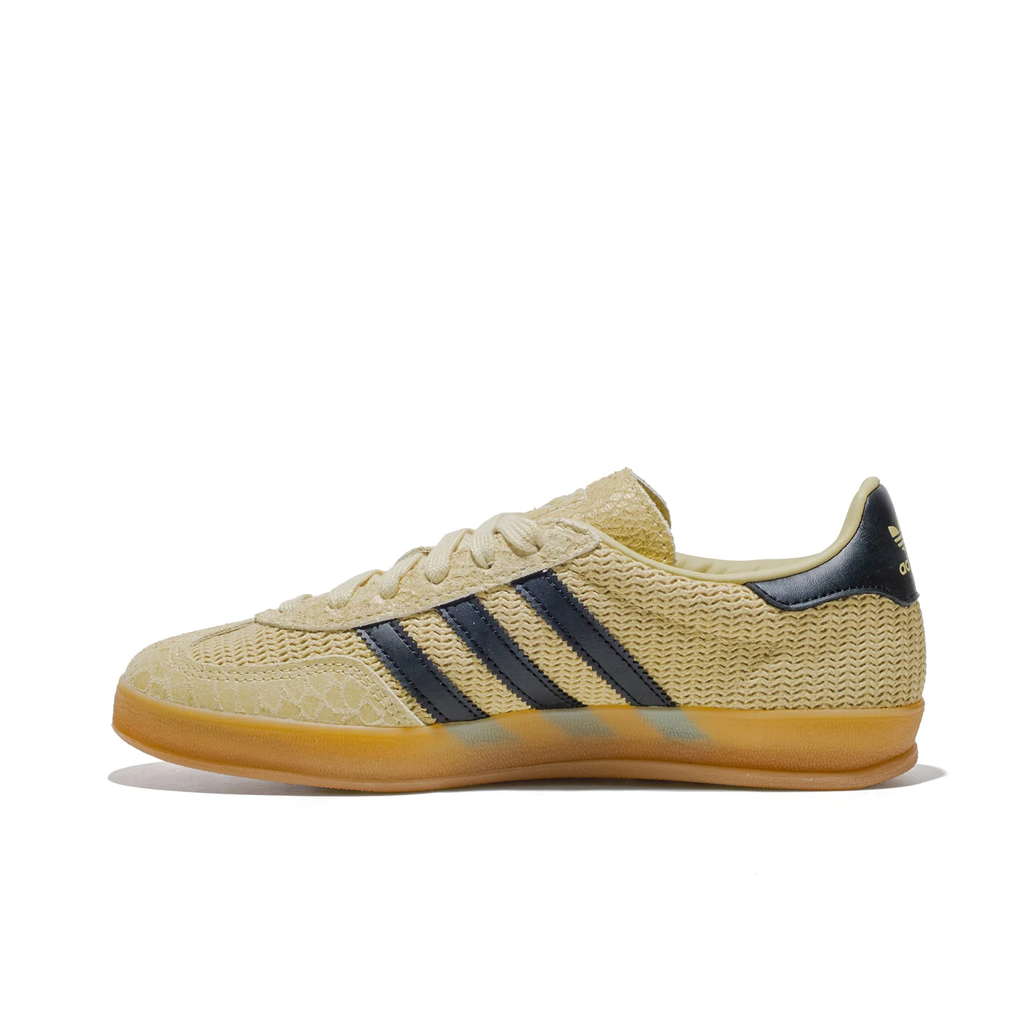 Adidas Originals Gazelle Indoor Dual Yellow/Core Black/Gum - Image 2