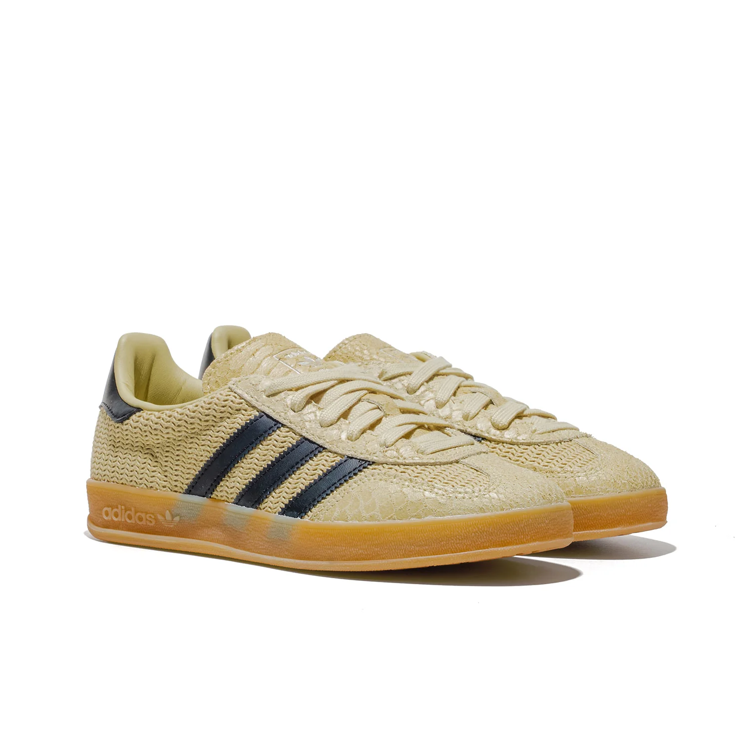 Adidas Originals Gazelle Indoor Dual Yellow/Core Black/Gum - Image 3