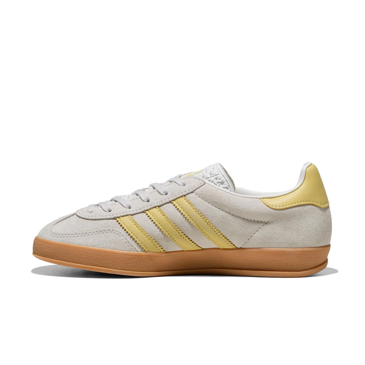Adidas Originals Gazelle Indoor Grey One/Power Yellow/Gum - Image 3