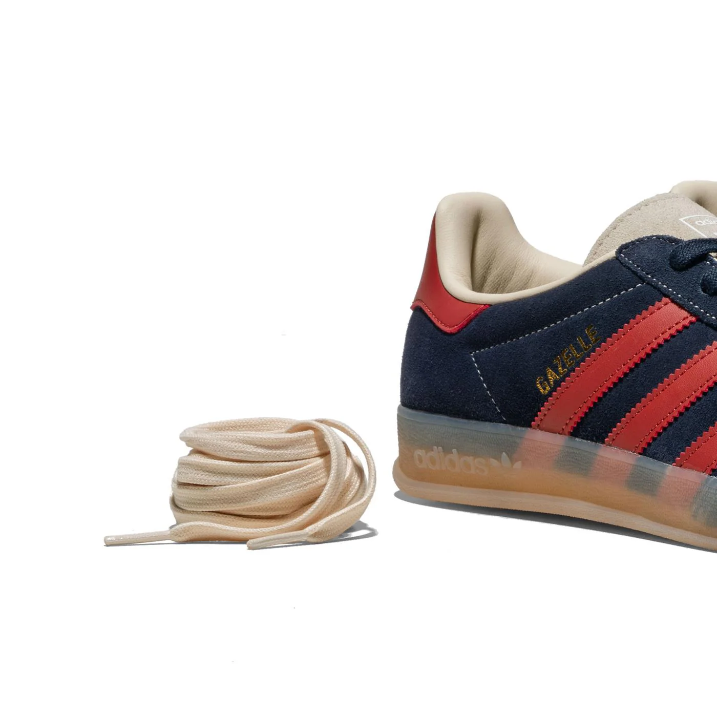 Adidas Originals Gazelle Indoor Legend Ink/Preloved Ruby - Image 4