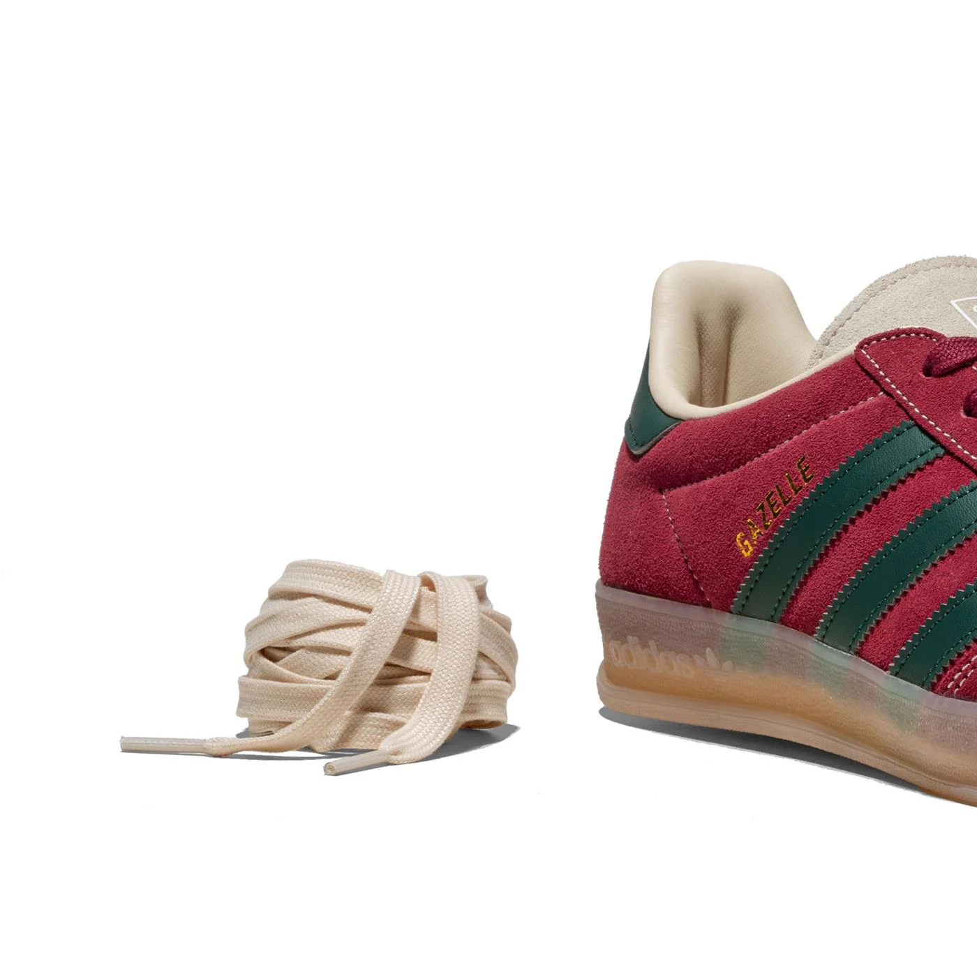 Adidas Originals Gazelle Indoor Shadow Red/Shadow Green - Image 4
