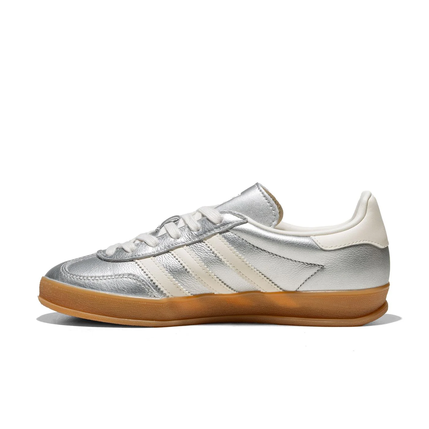 Adidas Originals Gazelle Indoor Silver Metallic/Core White - Image 3