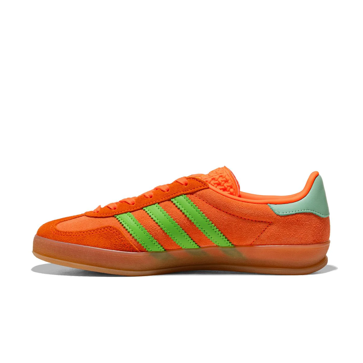 Adidas Originals Gazelle Indoor W Clear Mint/Solar Orange - Image 3