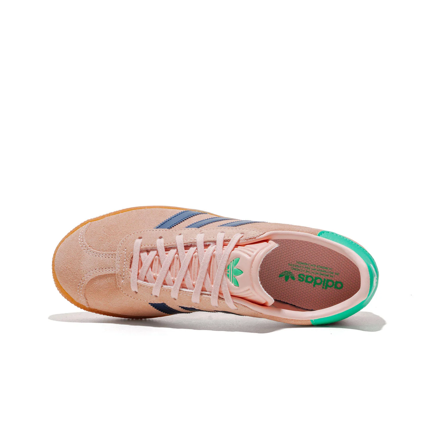 Adidas Originals Gazelle J Blush Pink/Night Indigo/Green - Image 5