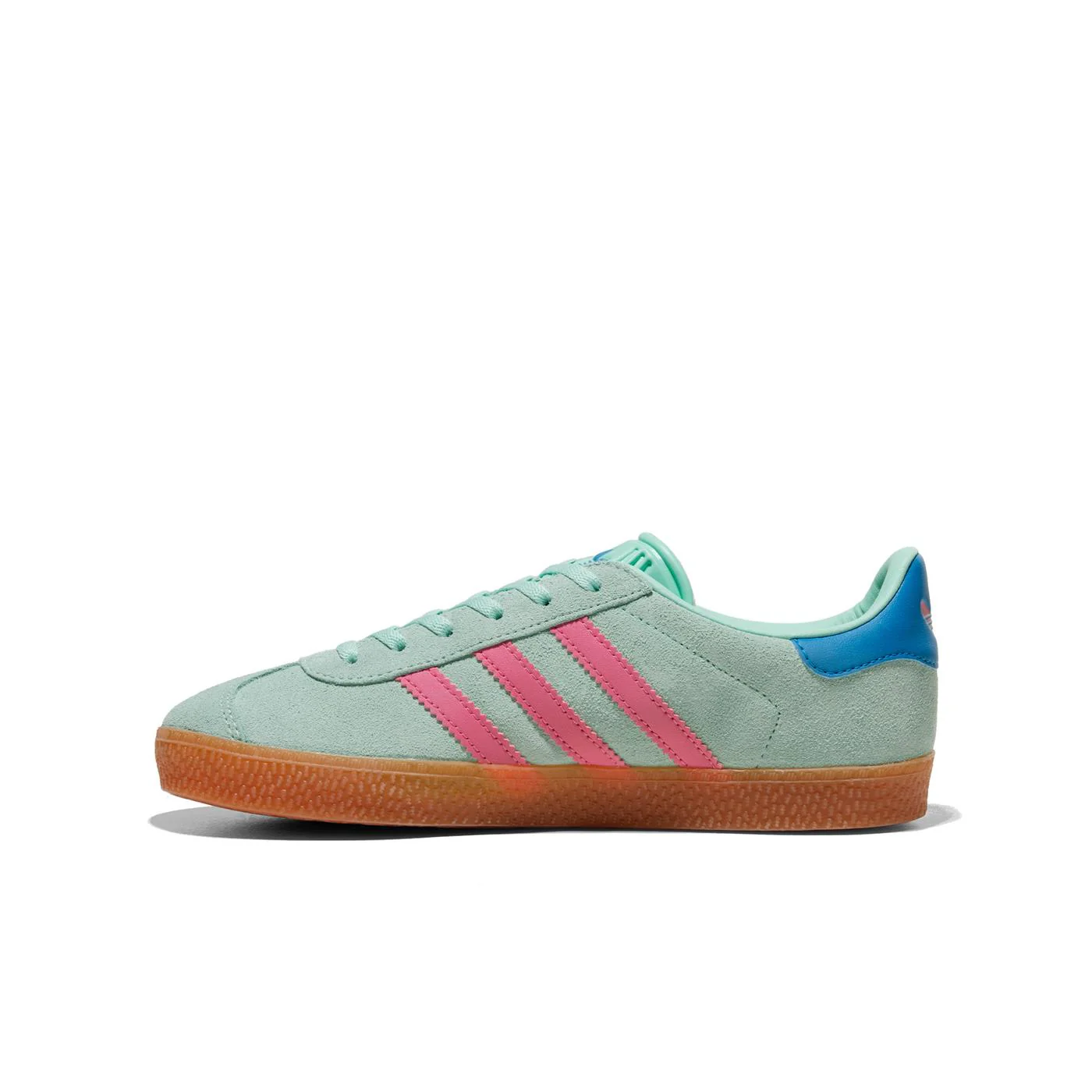 Adidas Originals Gazelle J Clear Mint/Bliss Pink/White - Image 3