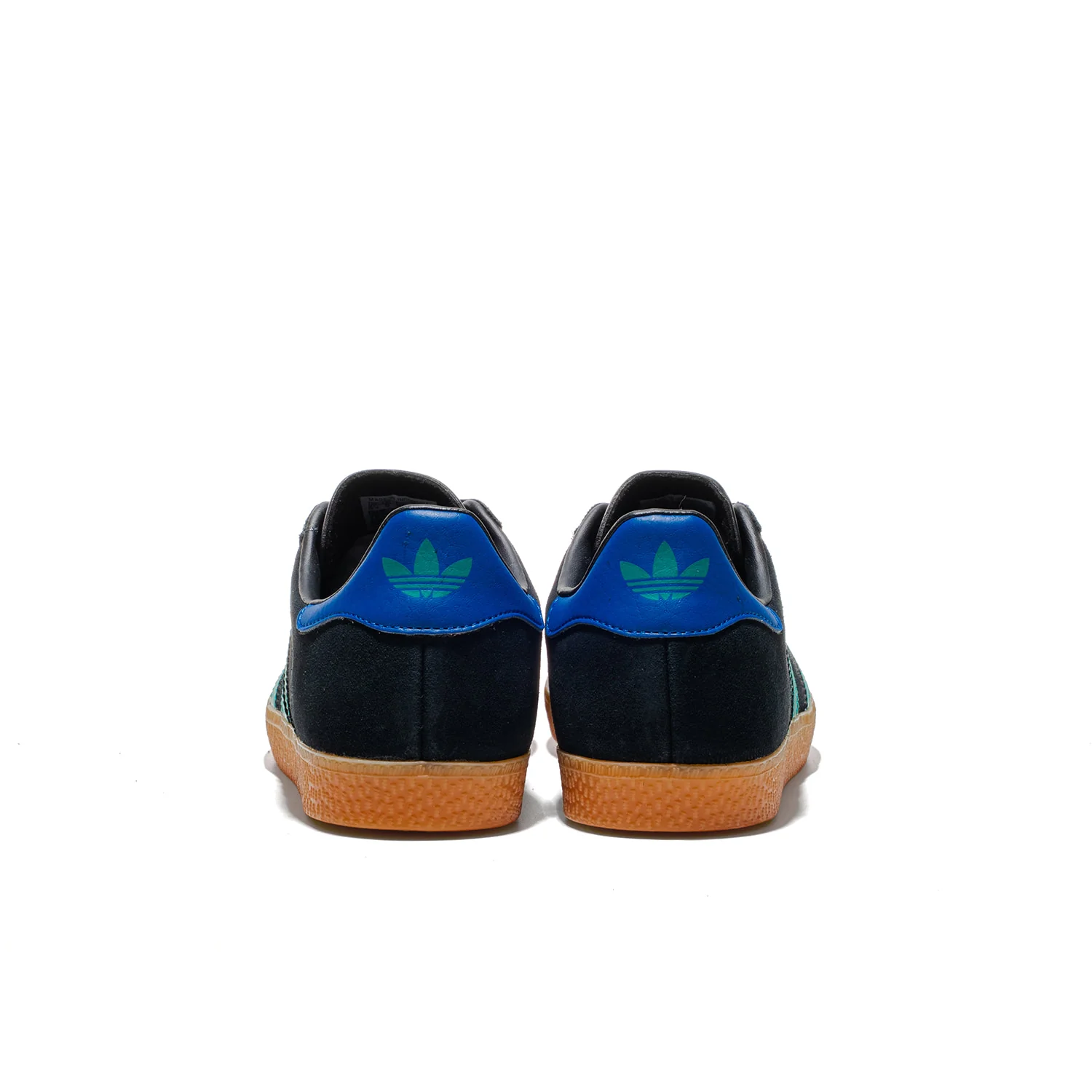 Adidas Originals Gazelle J Core Black/Equipment Green/Blue - Image 4