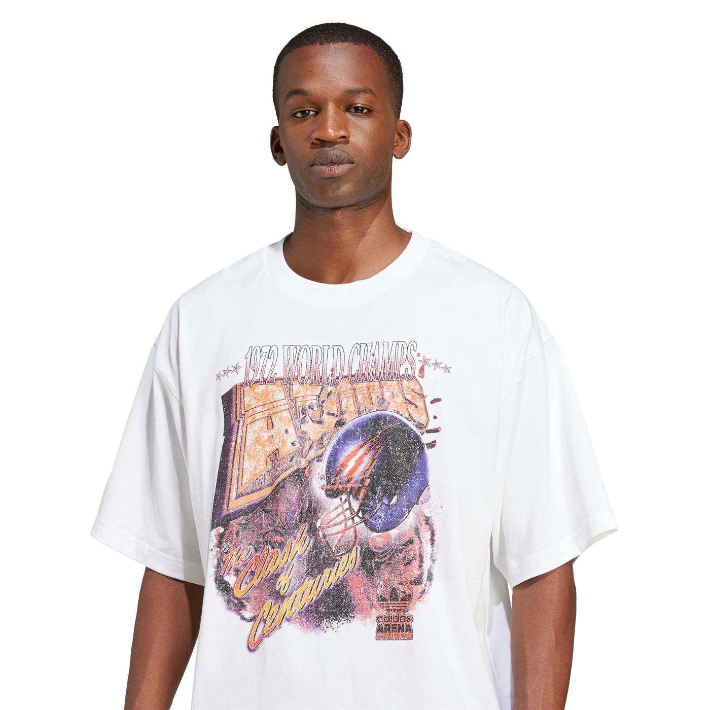 Adidas Originals Graphic SS Tee White - Image 3