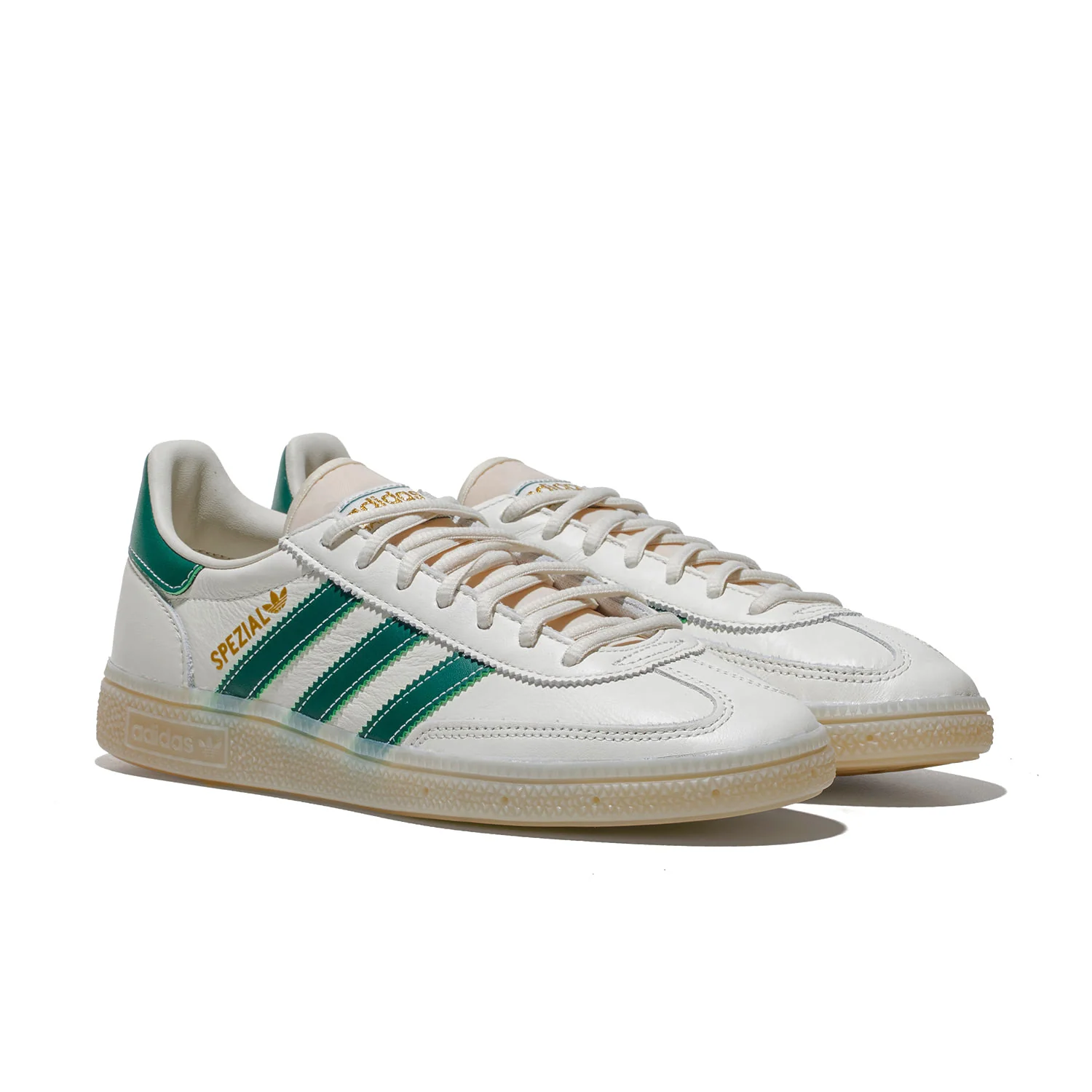 Adidas Originals Handball Spezial Core white/Green/Off White - Image 3