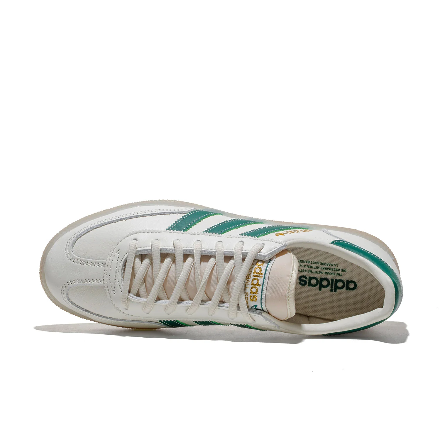 Adidas Originals Handball Spezial Core white/Green/Off White - Image 5