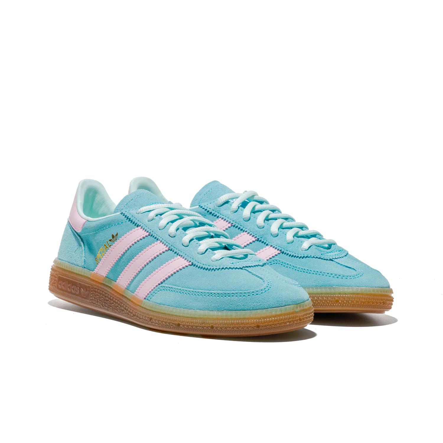 Adidas Originals Handball Spezial J Pulse Aqua/Clear Pink - Image 3