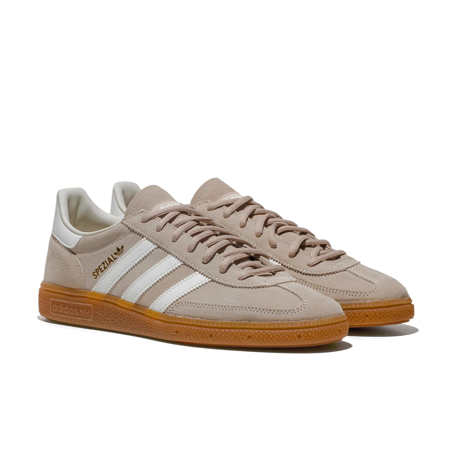 Adidas Originals Handball Spezial Khaki Three/Off White/Gum - Image 3