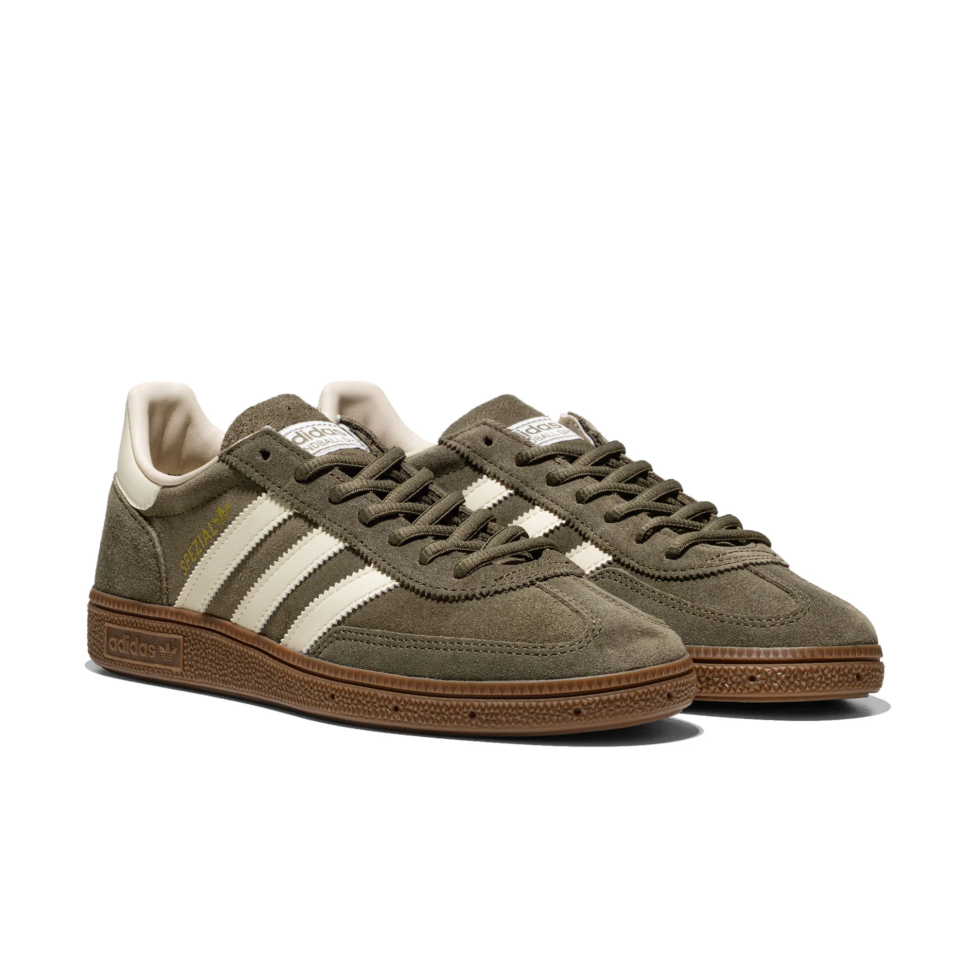 Adidas Originals Handball Spezial Olive Strata/Cream White - Image 2
