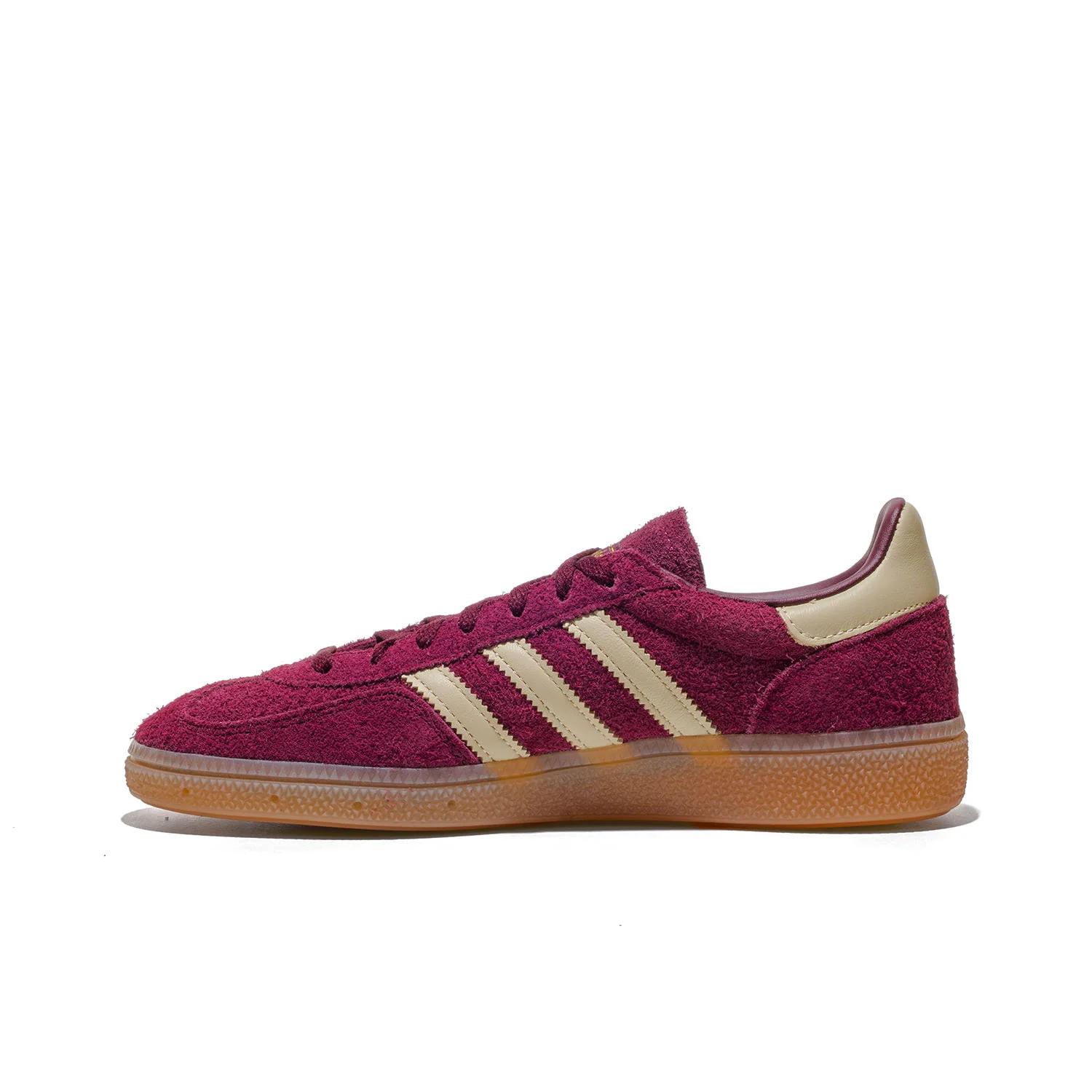Adidas Originals Handball Spezial W Maroon/Warm Vanilla/Gold - Image 2