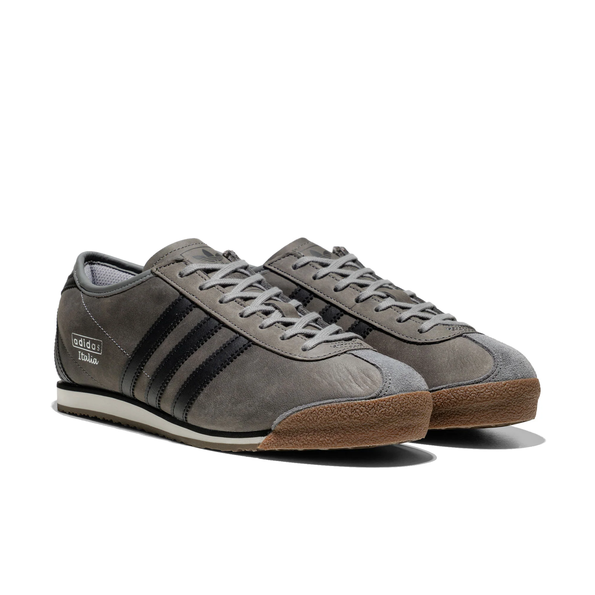 Adidas Originals Italia 70s Grey Five/Core Black/Gum - Image 2
