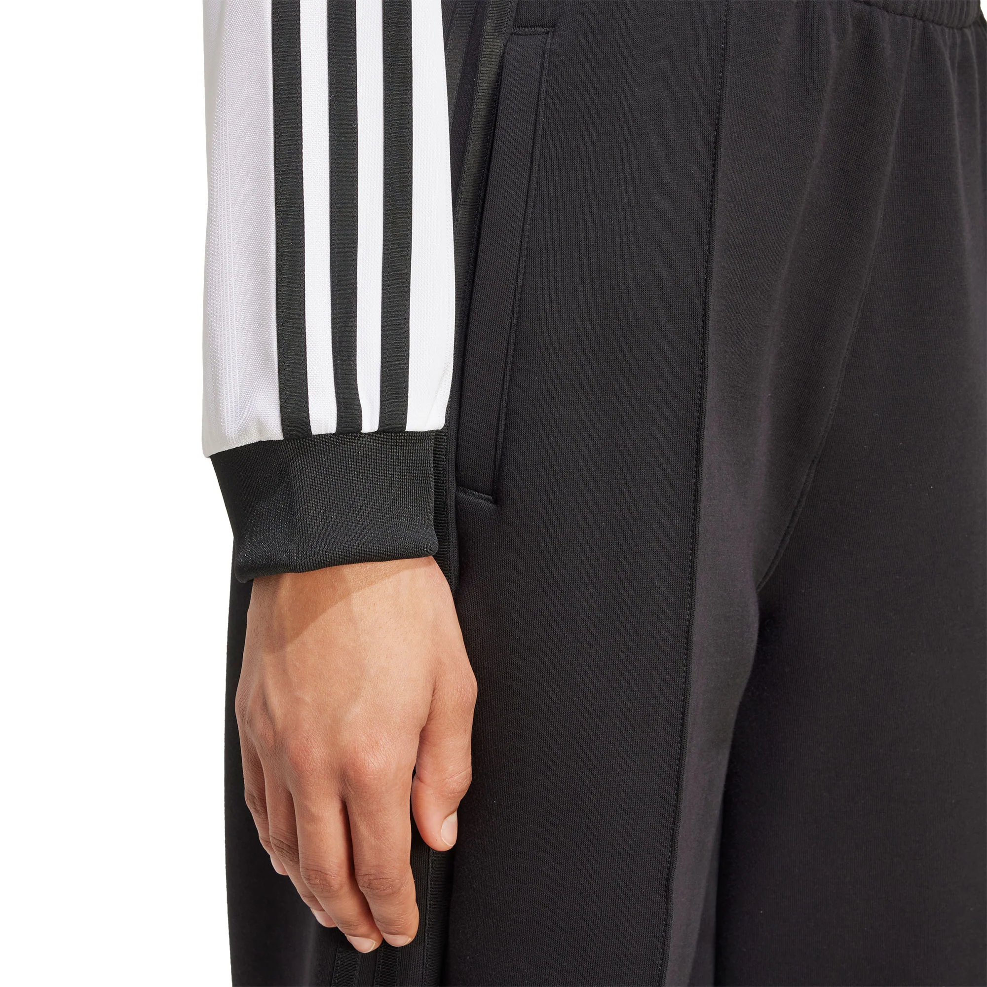 Adidas Originals Jacquard LS Top White/Black - Image 4