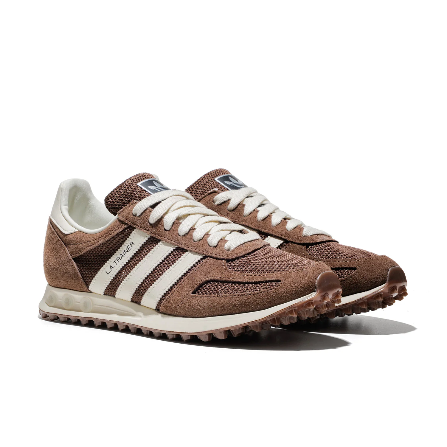 Adidas Originals LA Trainer OG Earth Strata/Brown/Off White - Image 3