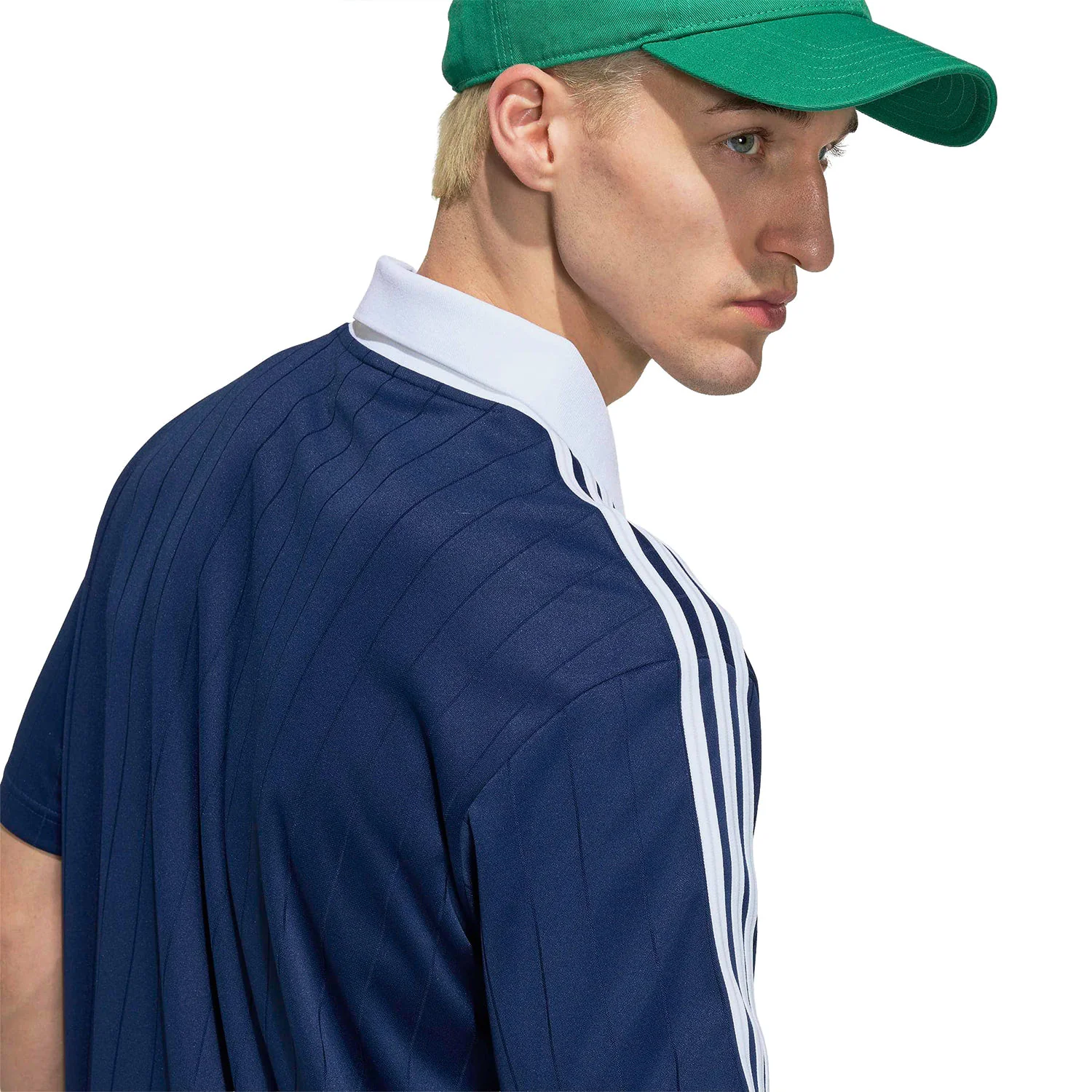 Adidas Originals Pinstripe Jersey Night Indigo/White - Image 4