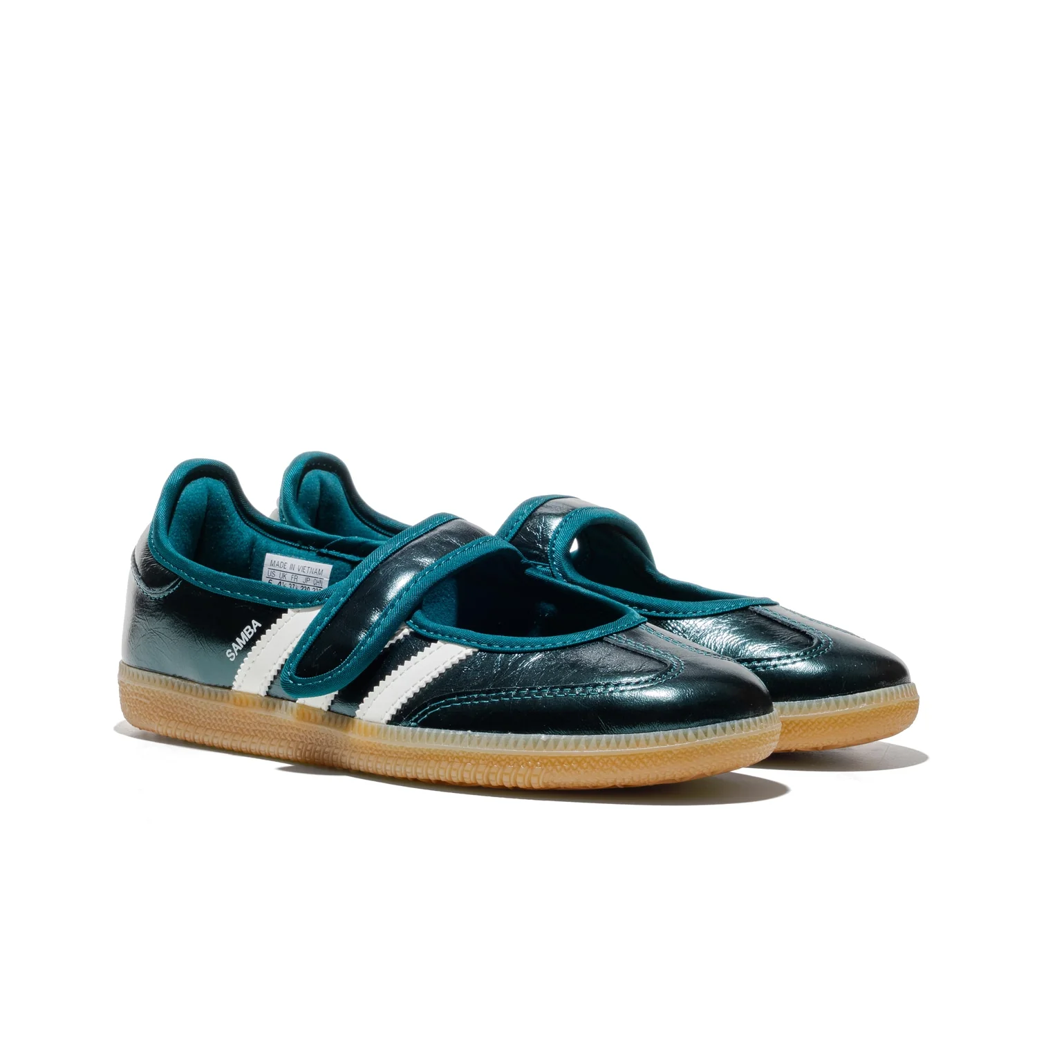 Adidas Originals Samba Jane W Rich Green/Off White/Gum - Image 3