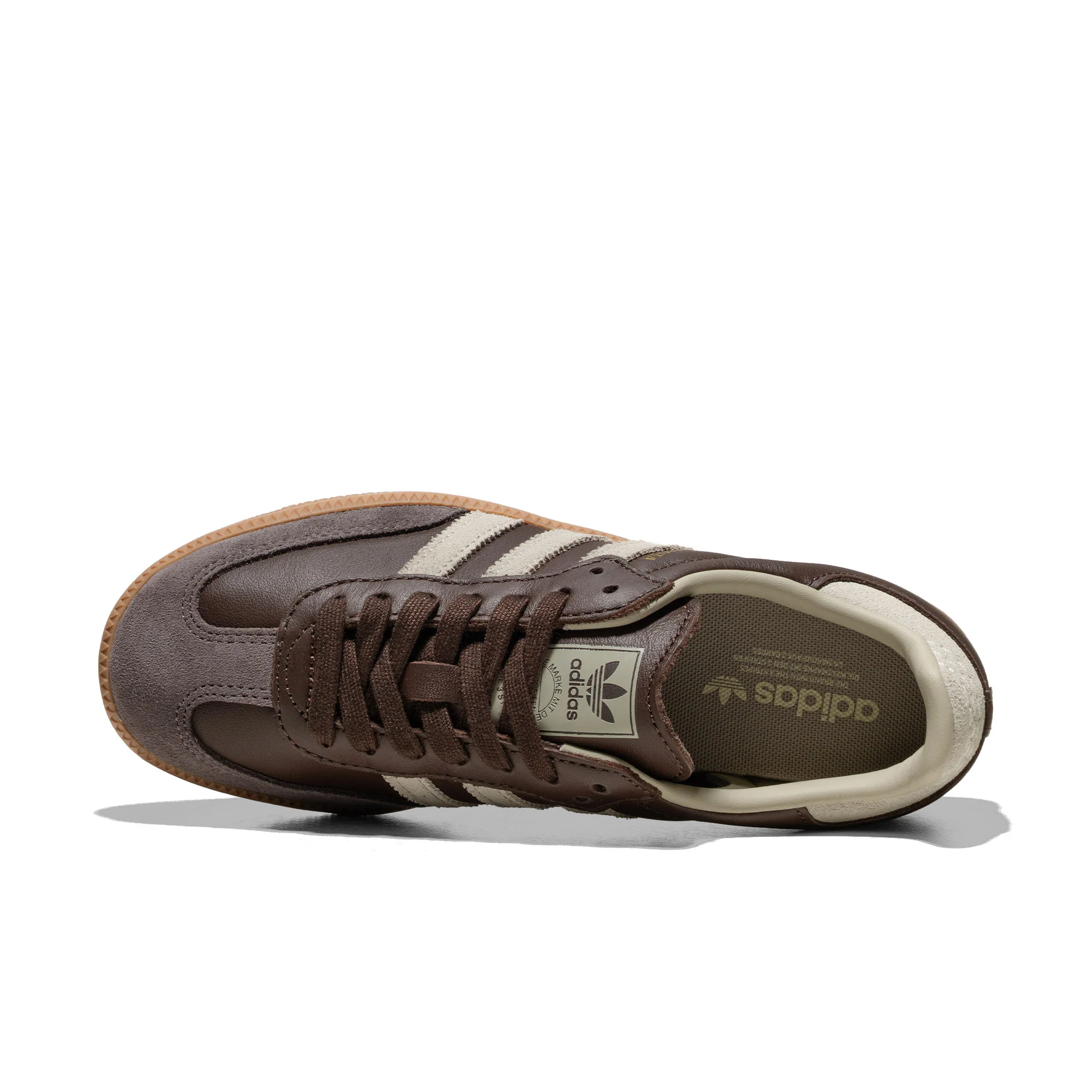 Adidas Originals Samba OG Brown/Putty Grey/Gold Met - Image 5