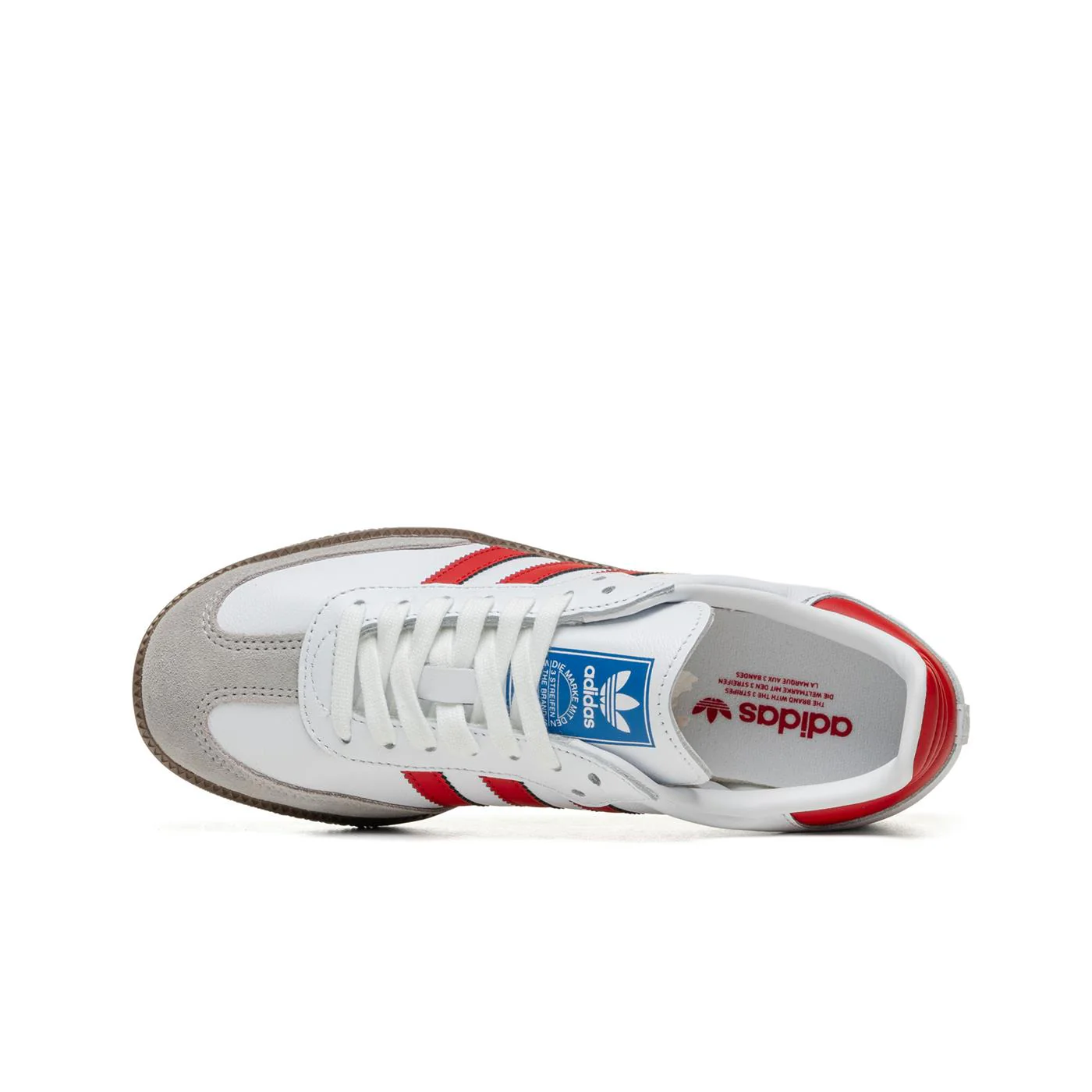Adidas Originals Samba OG Cloud White/Better Scarlet/Supplie - Image 5