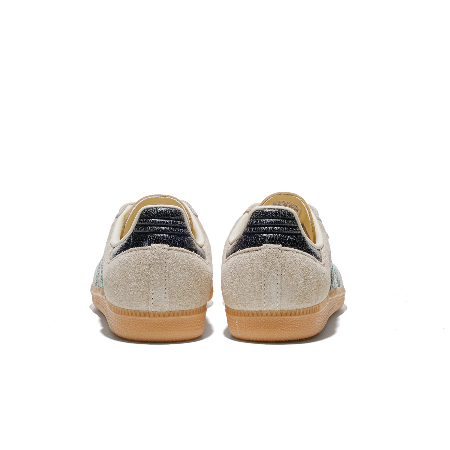 Adidas Originals Samba OG Cream White/Collegiate Green/Beige - Image 4