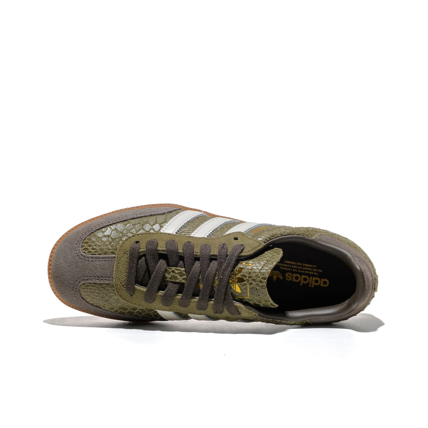 Adidas Originals Samba OG Focus Olive/Off White/Gum - Image 5