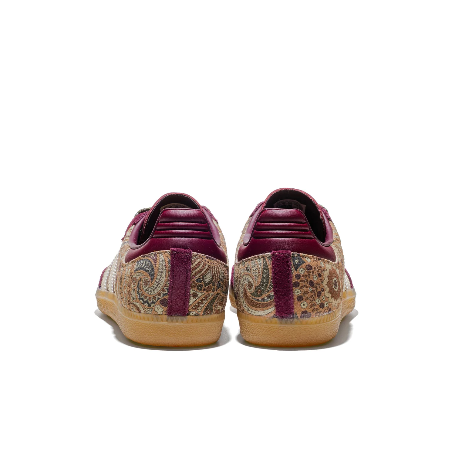 Adidas Originals Samba OG W Maroon/Warm Vanilla/Olive Strata - Image 4