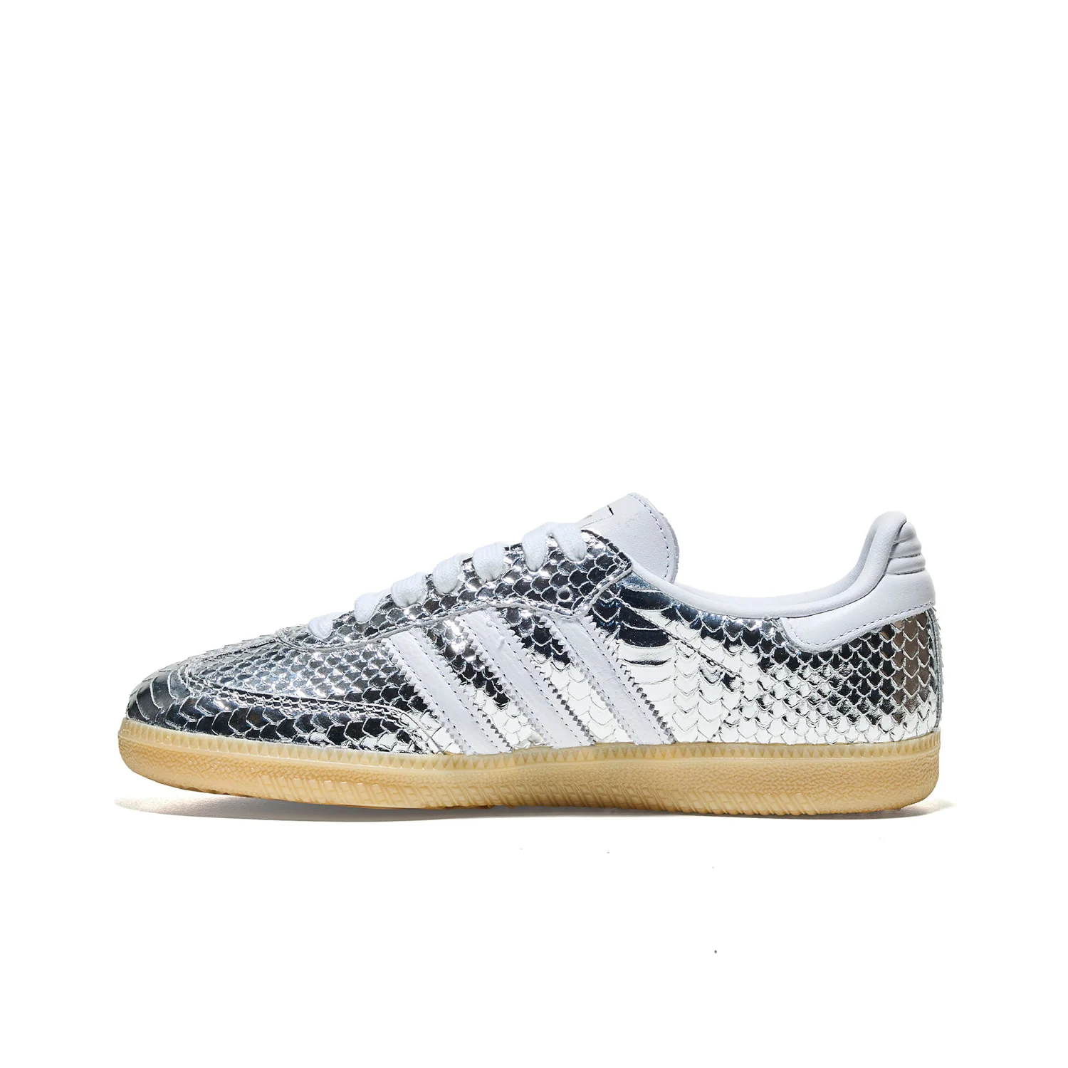 Adidas Originals Samba OG W Silver Metallic/Ftwr White/Gum - Image 2