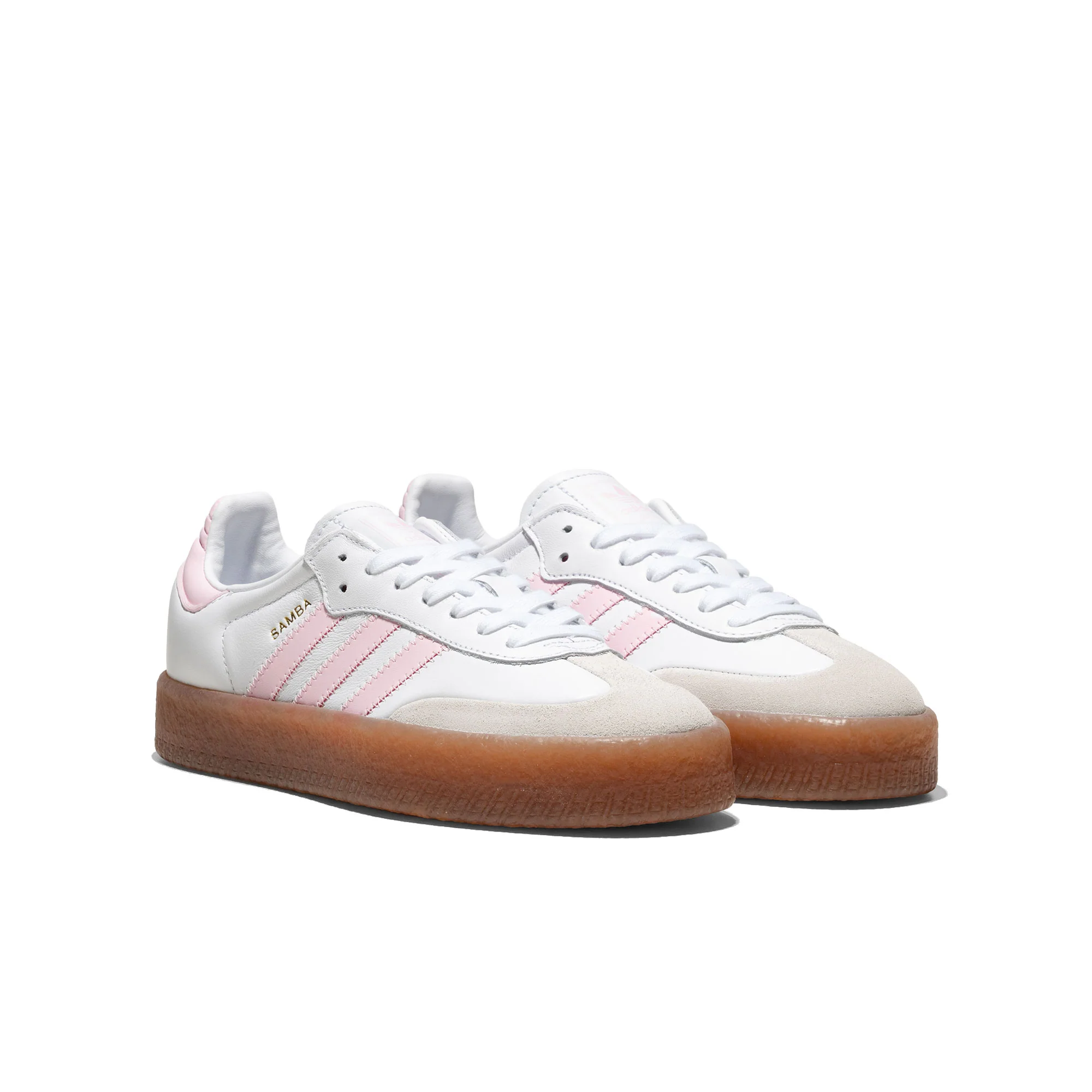 Adidas Originals Sambae J Ftwr White/Clear Pink/Gold Met - Image 2