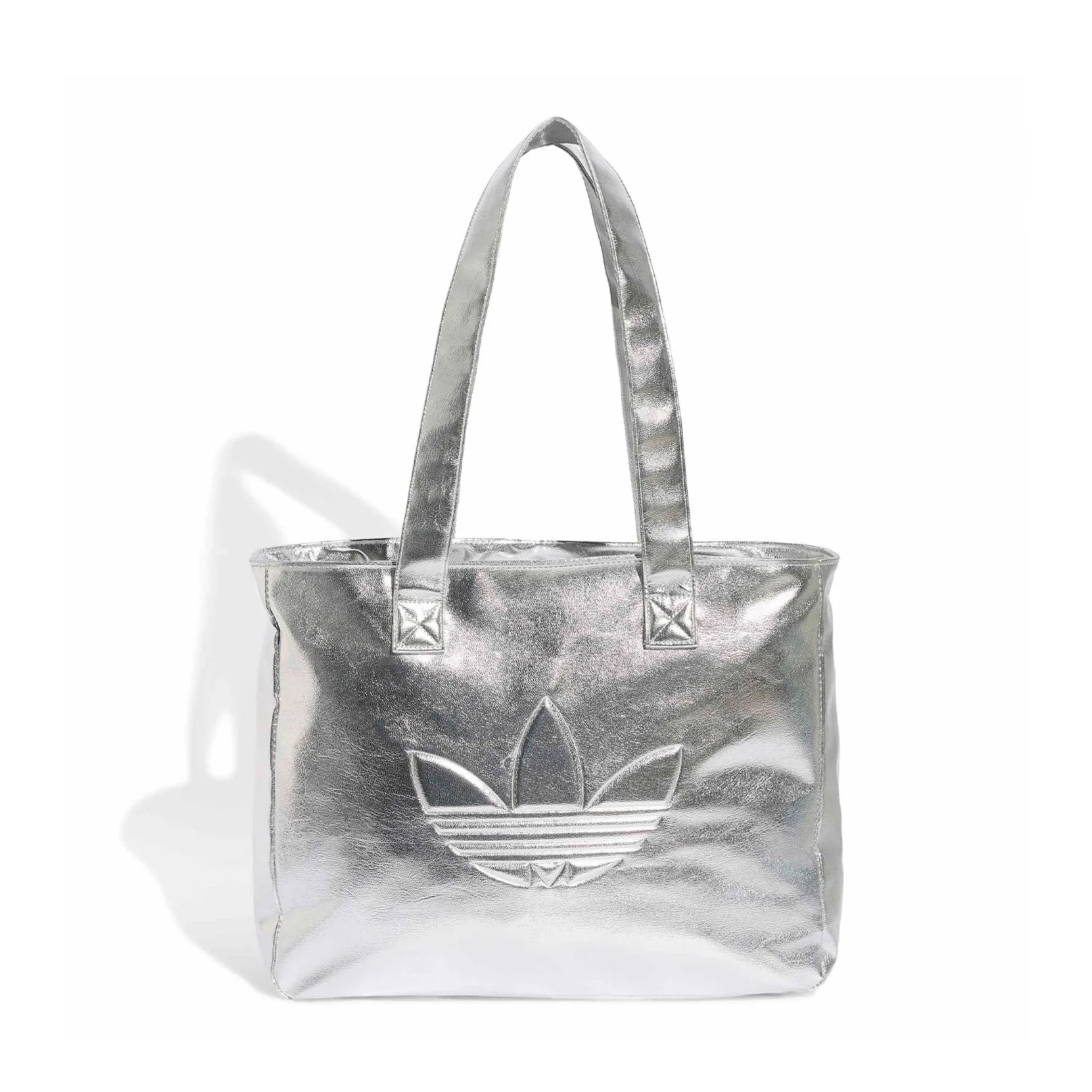Adidas Originals Shopper Met Silver Metallic
