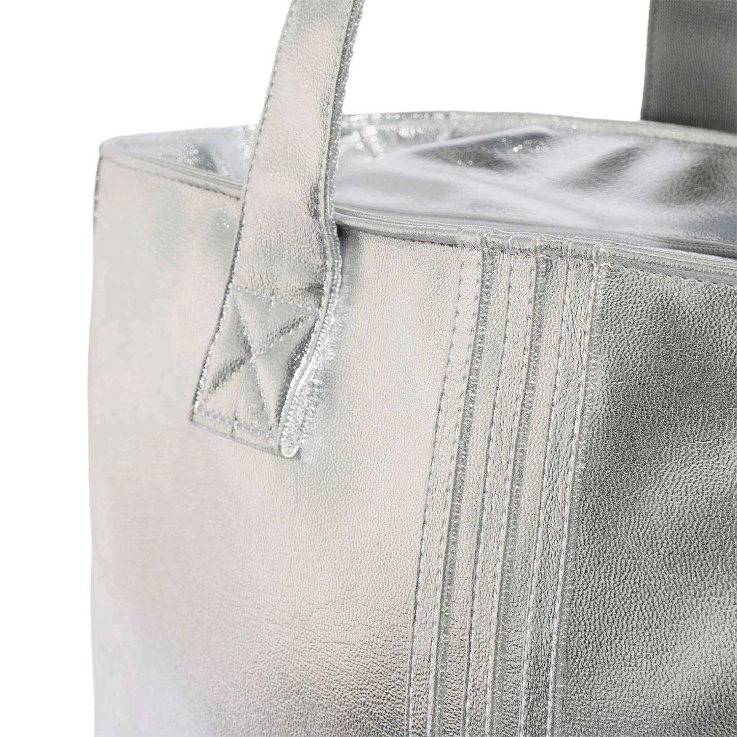 Adidas Originals Shopper Met Silver Metallic - Image 6