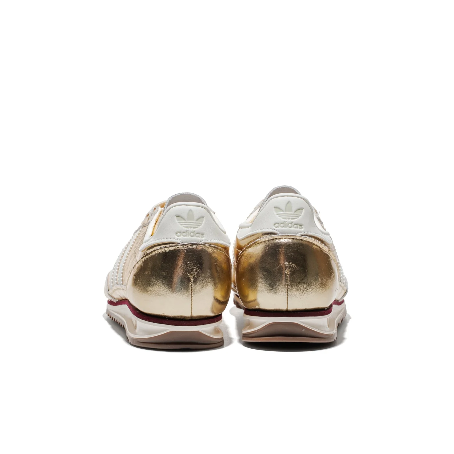 Adidas Originals SL 72 OG W Gold Metallic/Off White/Red - Image 4