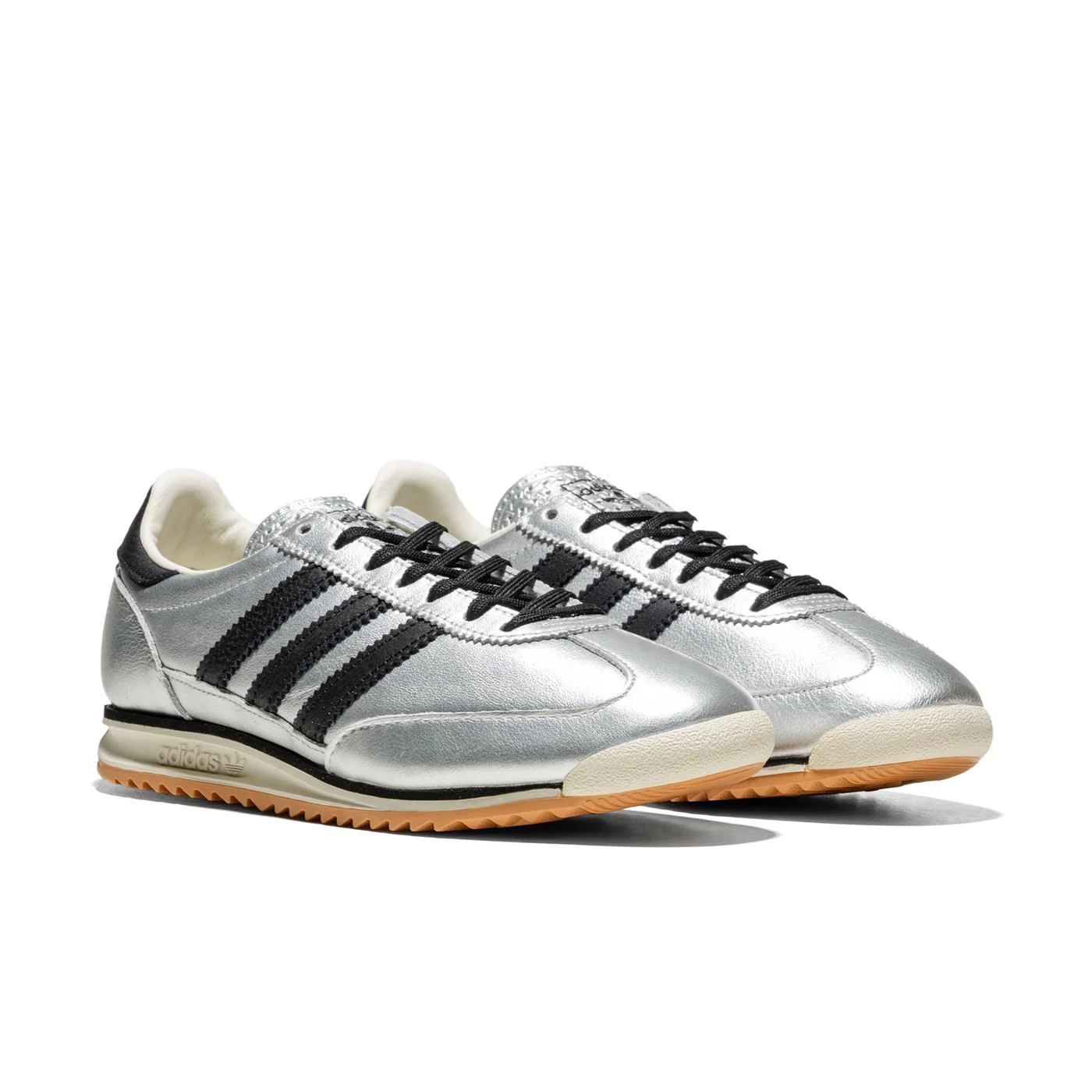 Adidas Originals SL 72 OG W Silver Metallic/Core Black - Image 3