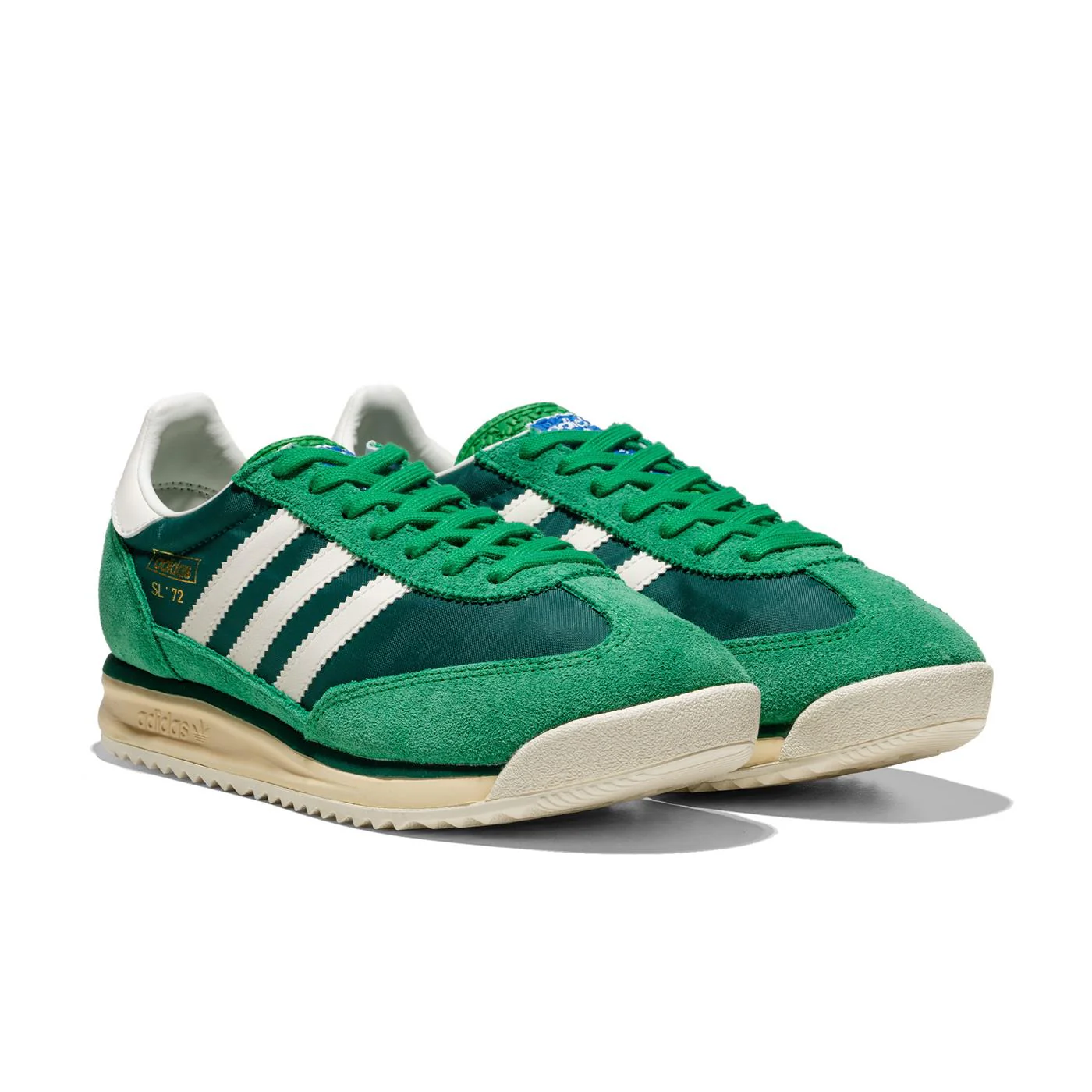 Adidas Originals SL 72 RS Green/Core White/Collegiate Green - Image 2