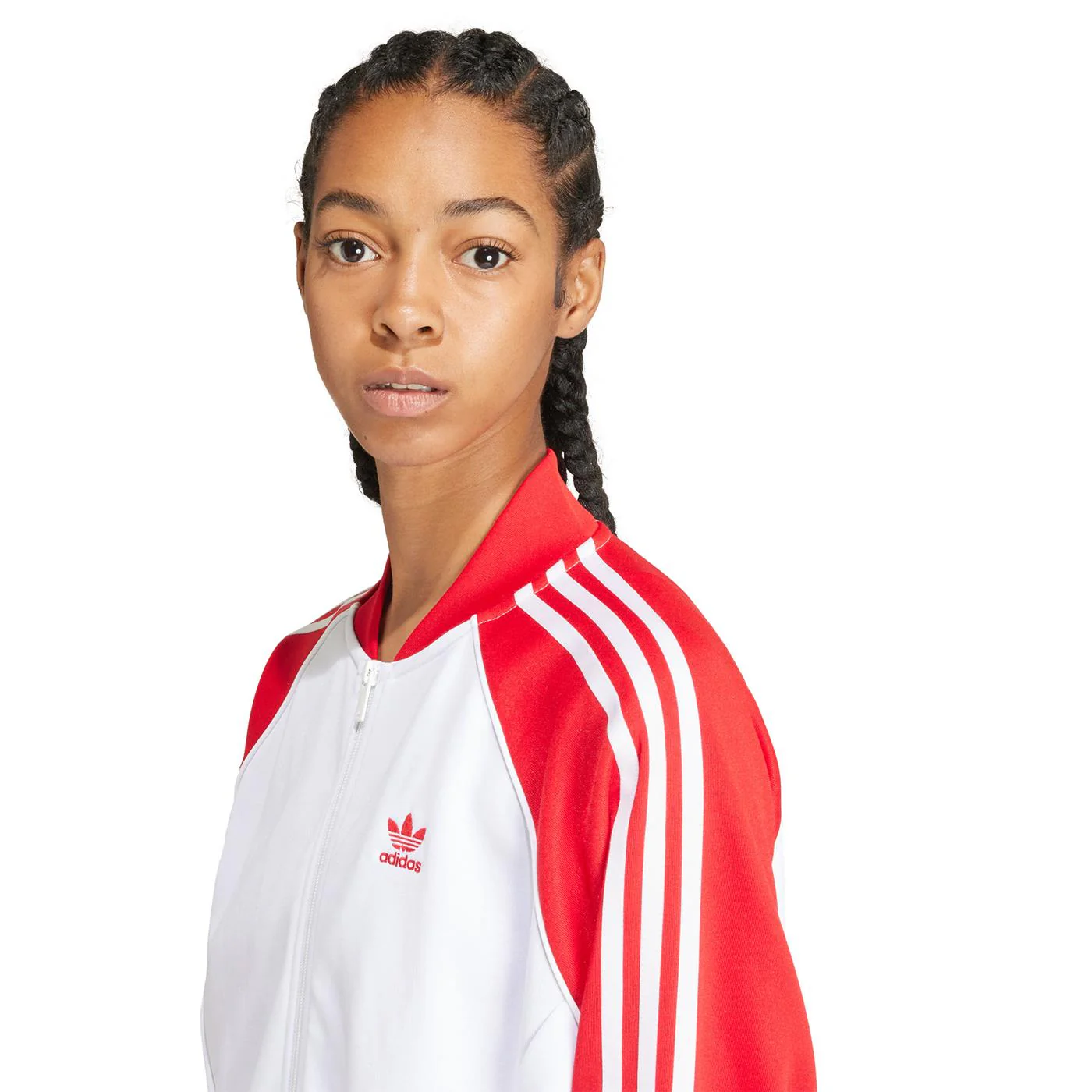 Adidas Originals SST TT Loose White/Better Scarlet - Image 3