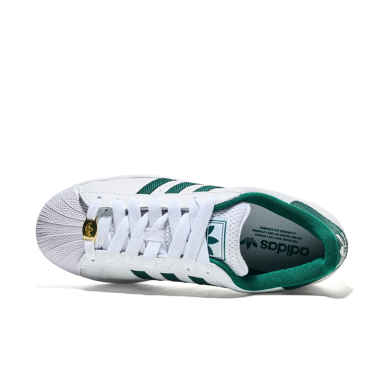 Adidas Originals Superstar II Ftwr White/Collegiate Green - Image 4